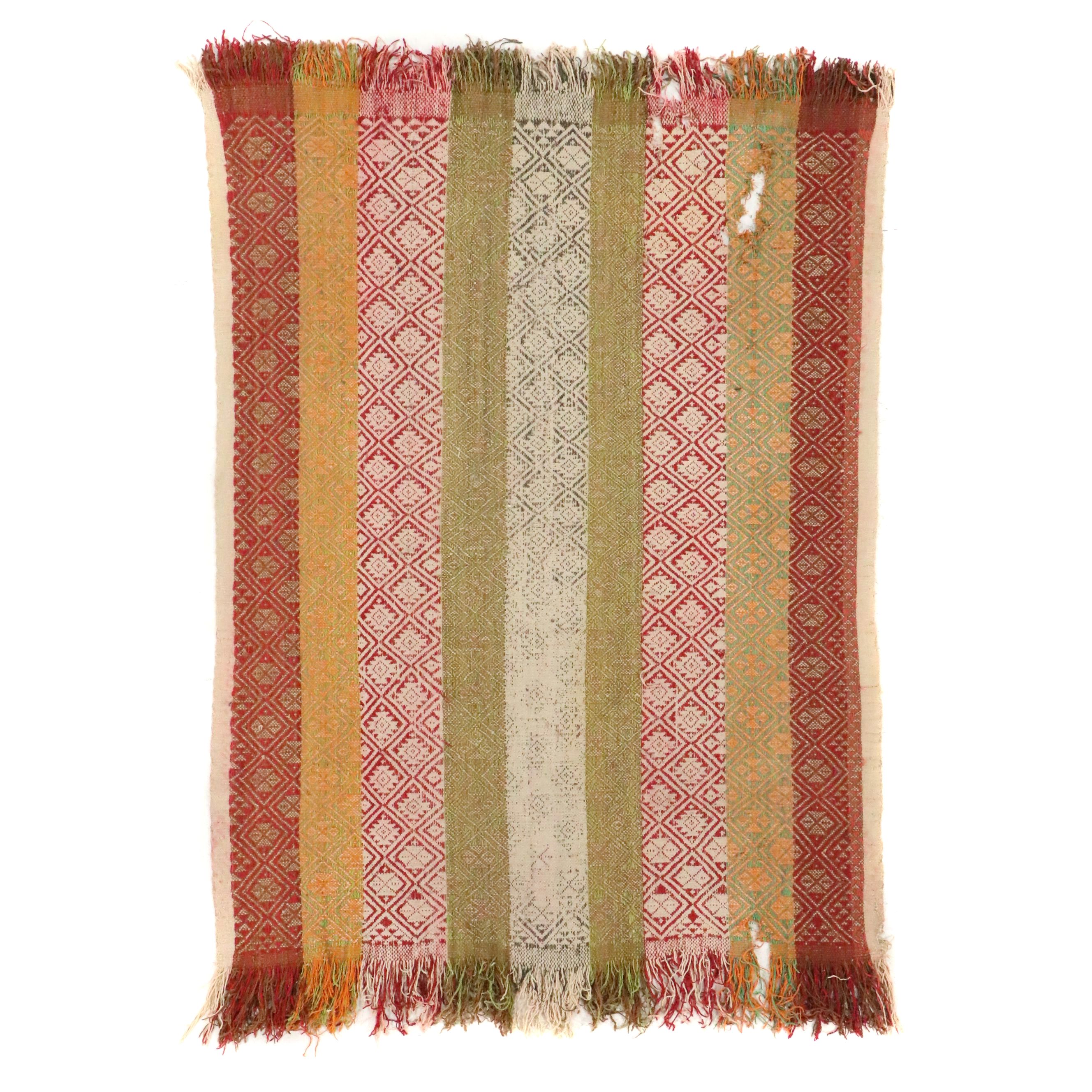 6'10 x 7'7 Handwoven Moroccan Area Rug