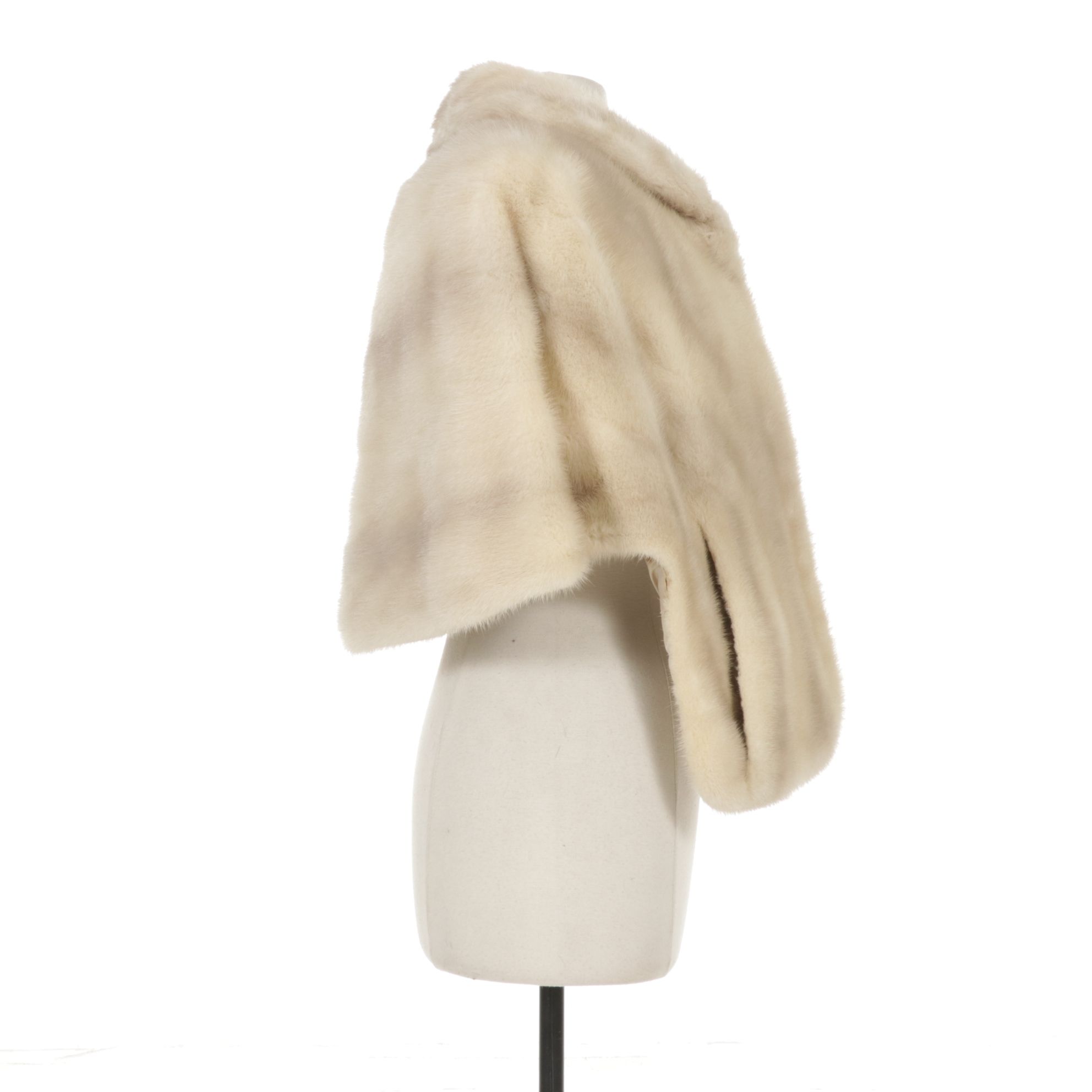 Tourmaline Mink Fur Stole by Leakas Furs
