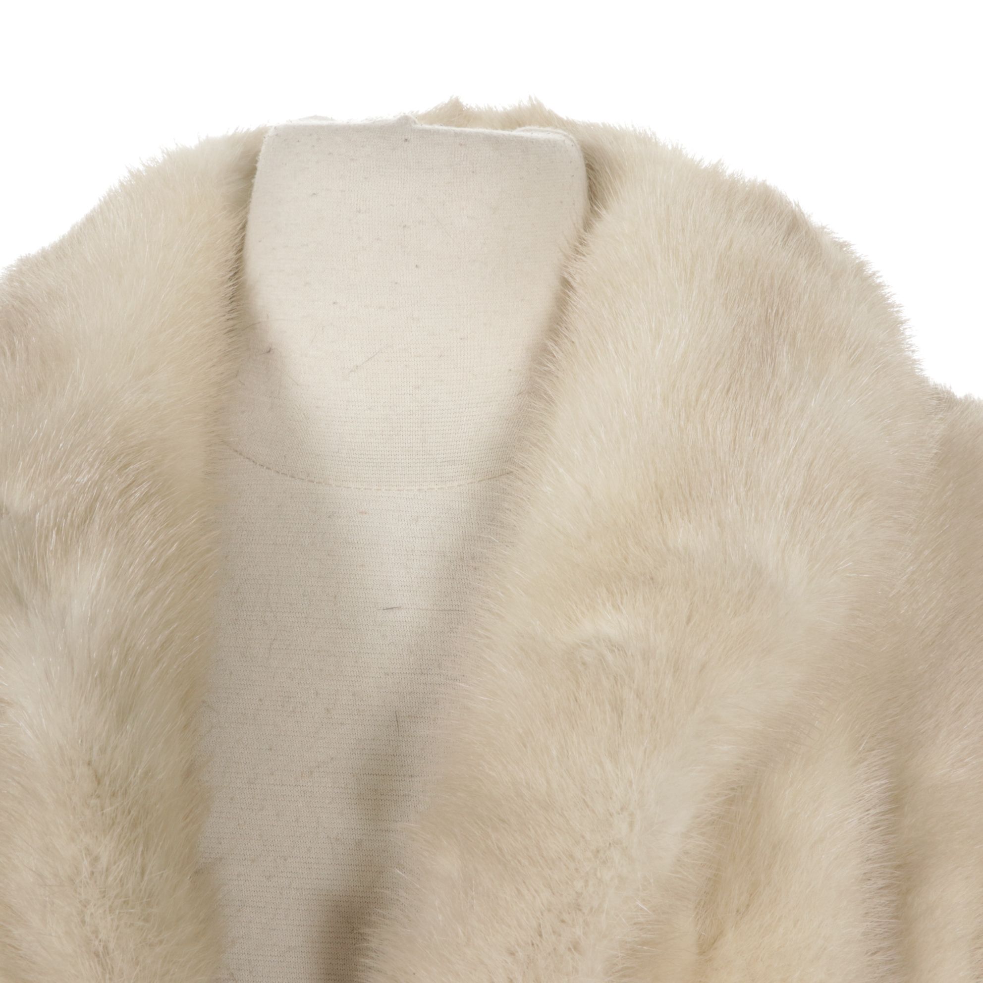 Tourmaline Mink Fur Stole by Leakas Furs