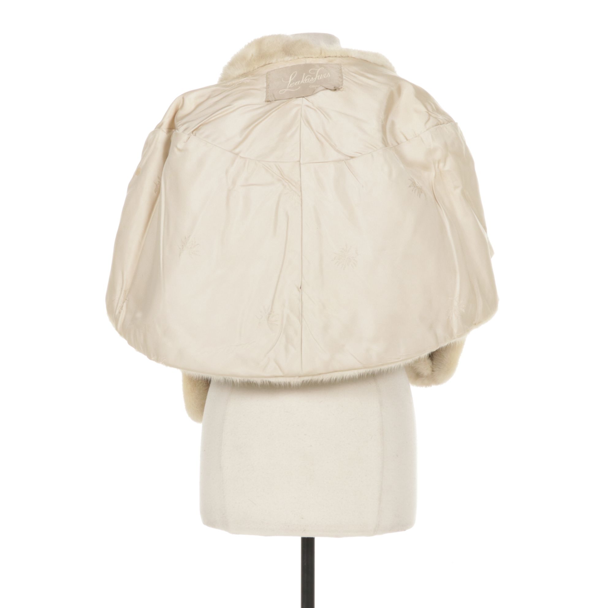 Tourmaline Mink Fur Stole by Leakas Furs