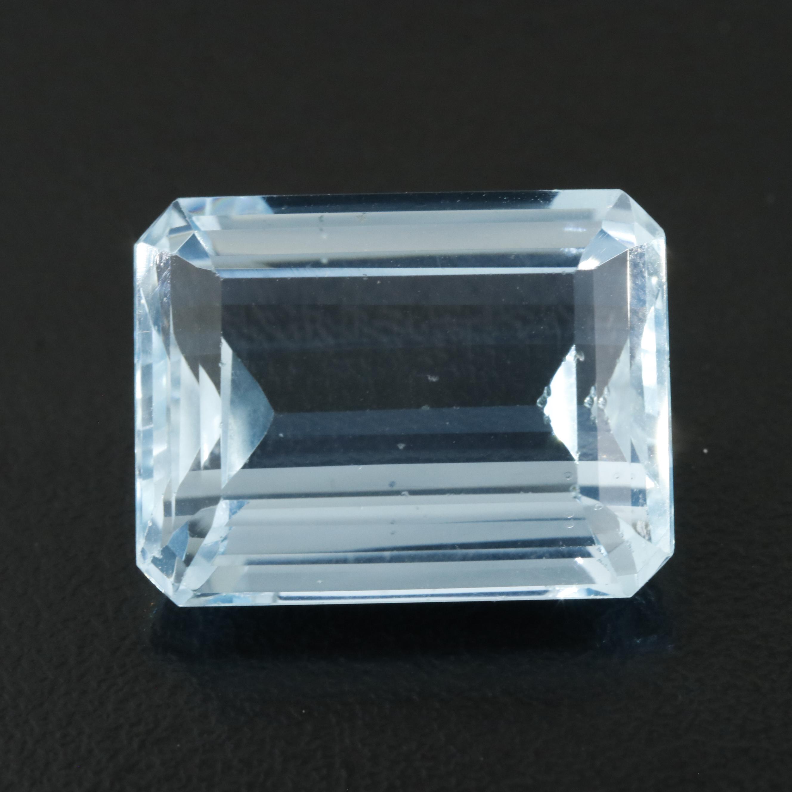 Loose 24.64 CT Aquamarine