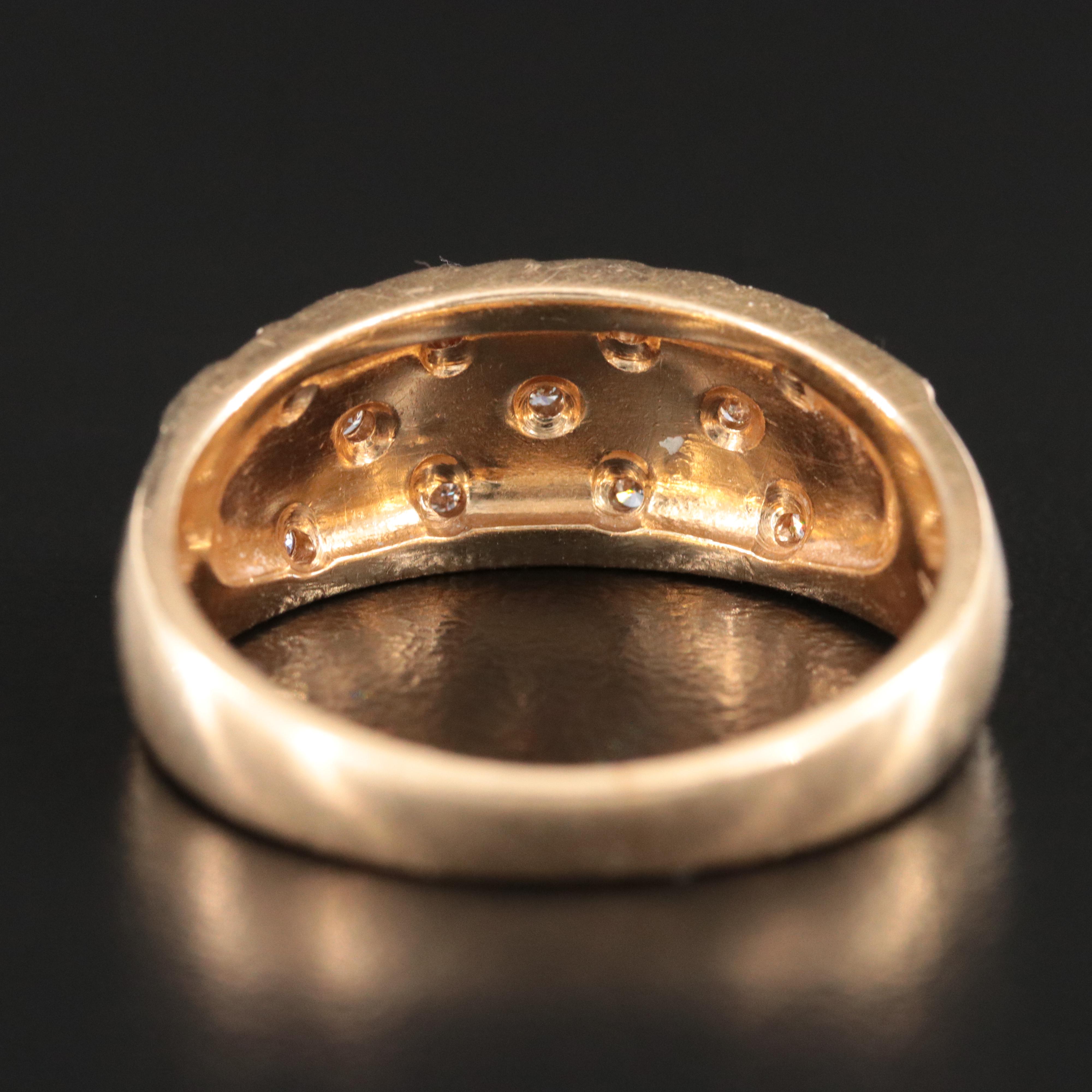 14K 0.21 CTW Diamond Ring