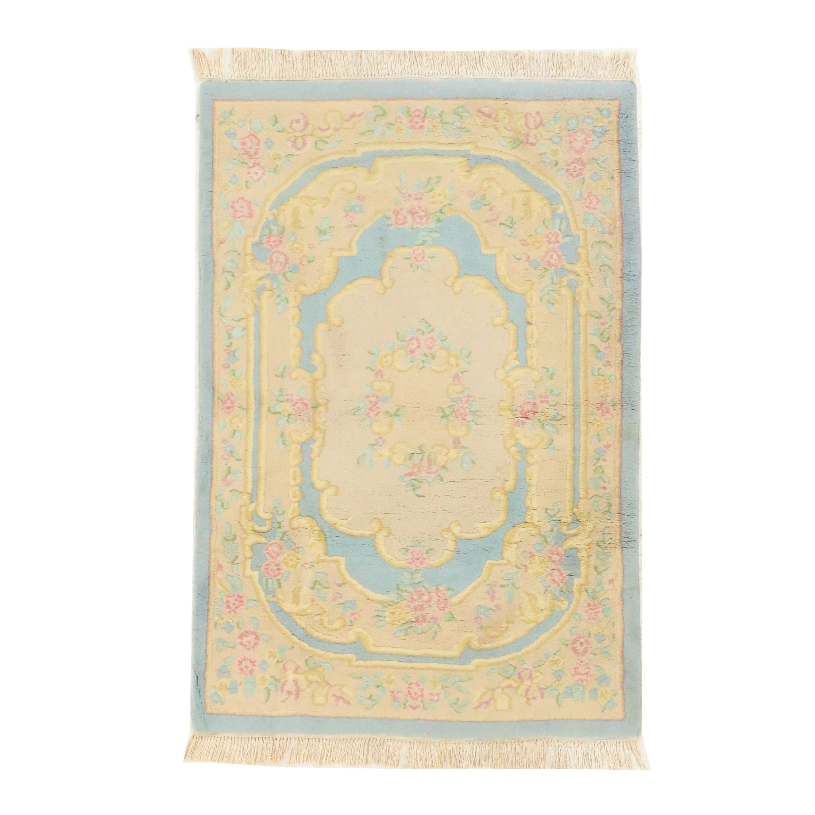 4' x 6'6 Hand-Knotted Chinese Peking Area Rug