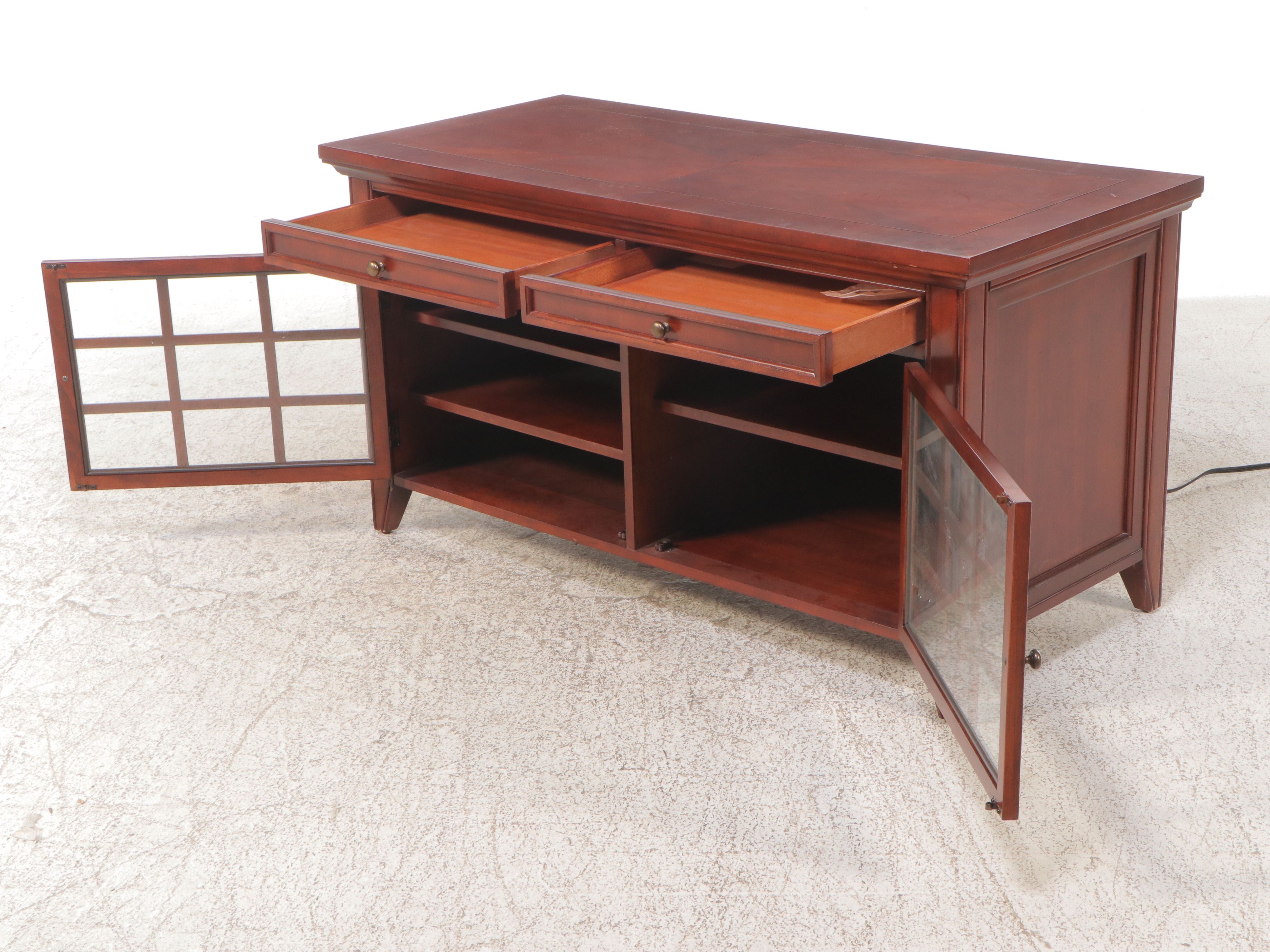 Hooker Furniture Mahogany Media Cabinet
