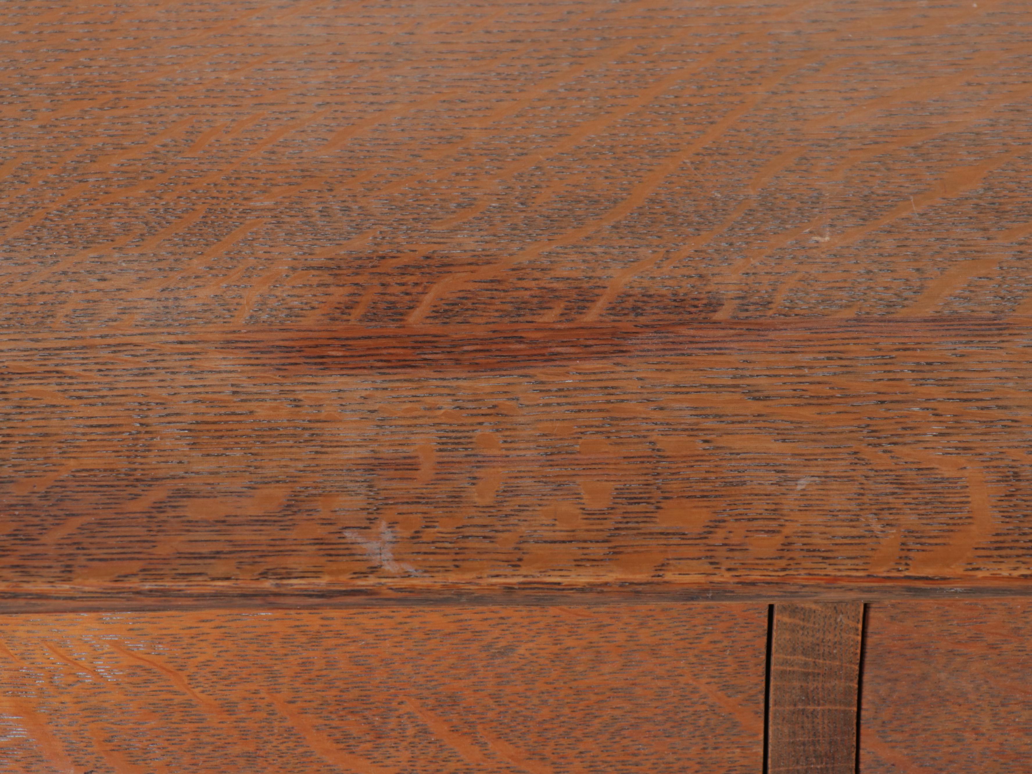 Antique Oak Serpentine Front Dresser