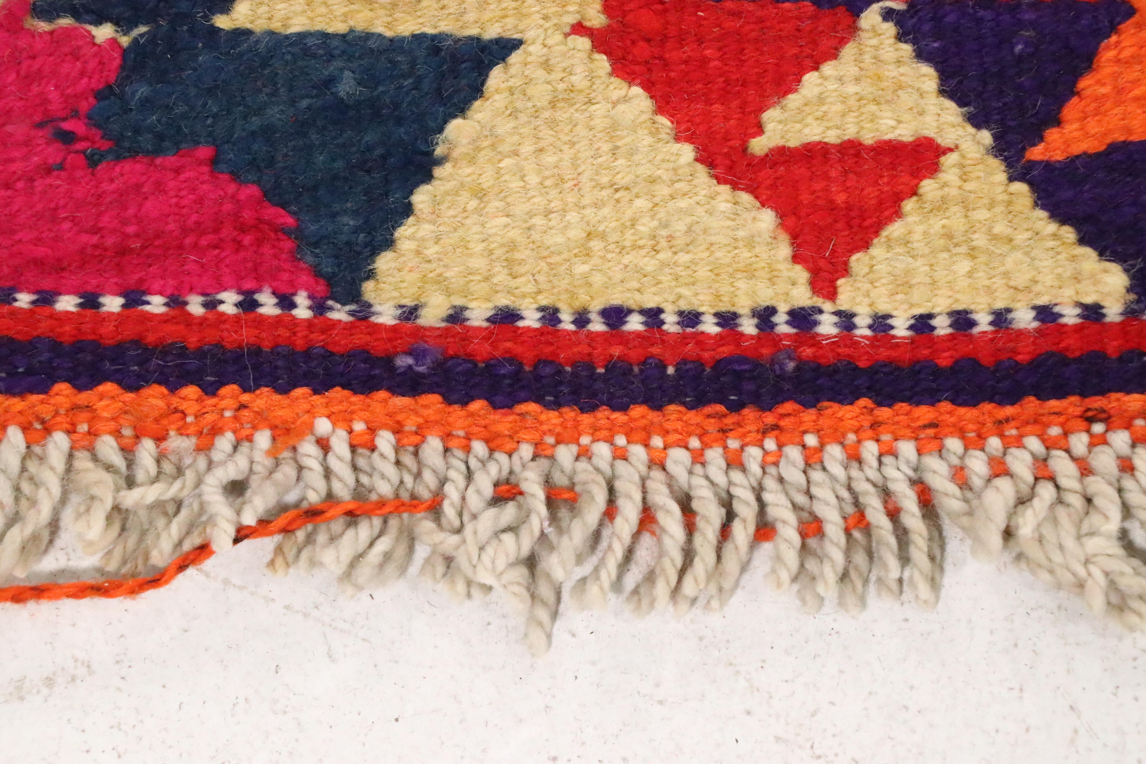 3'1 x 11' Hand-Knotted Turkish Village Long Rug