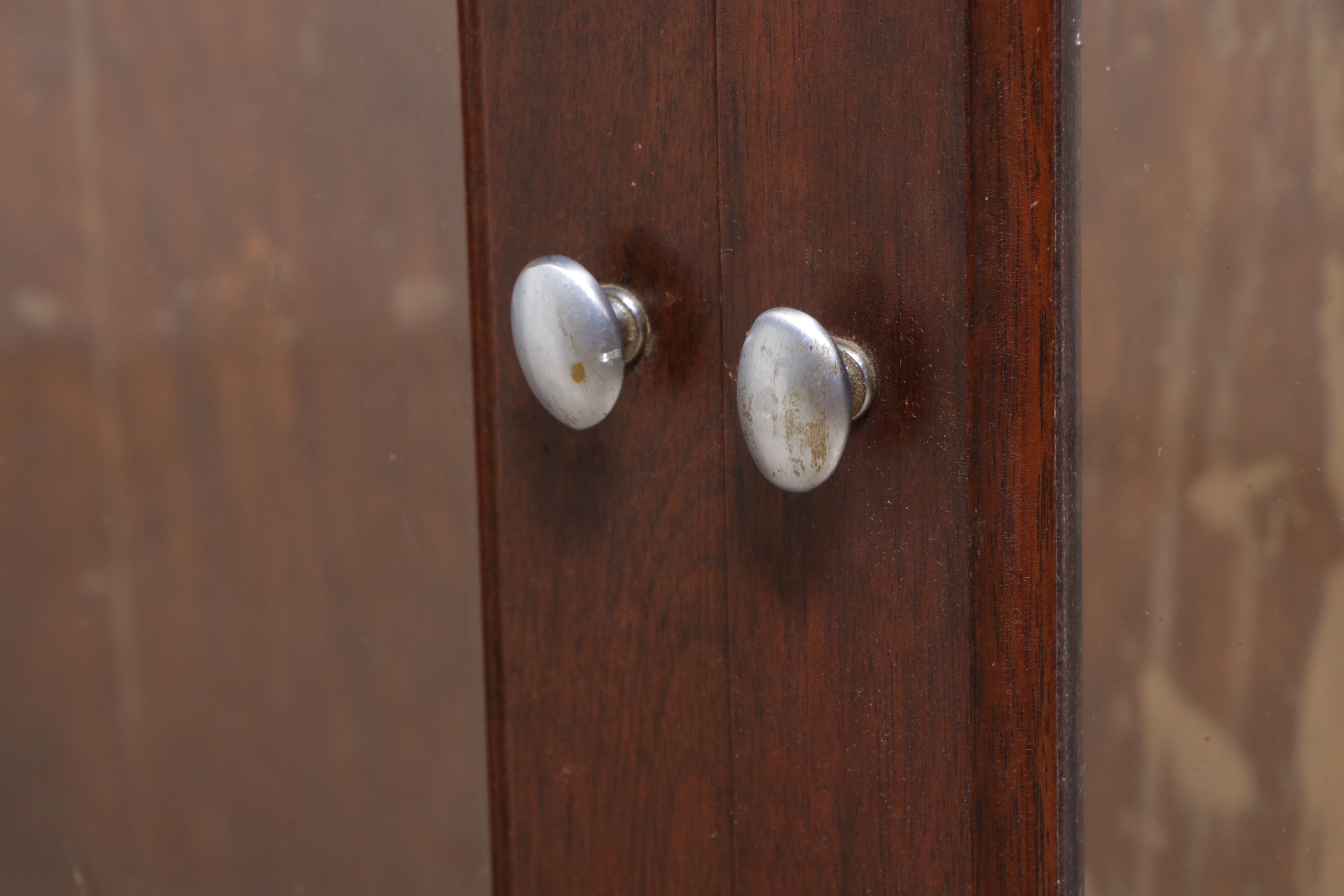 Pair of Globe-Wernicke "Ardmore" Walnut and Glass Front Bookcases