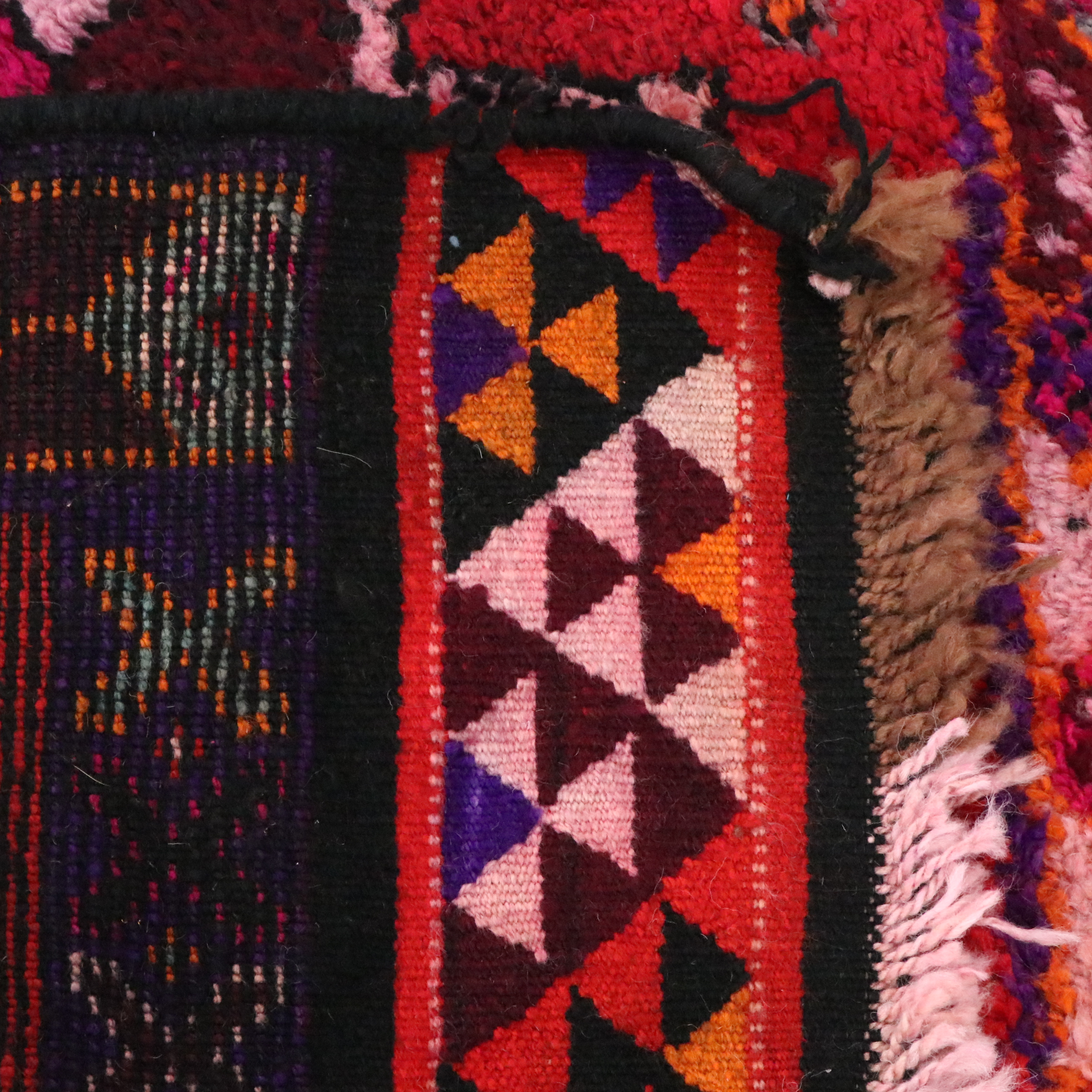 3'3 x 12'8 Hand-Knotted Turkish Village Carpet Runner Long Rug