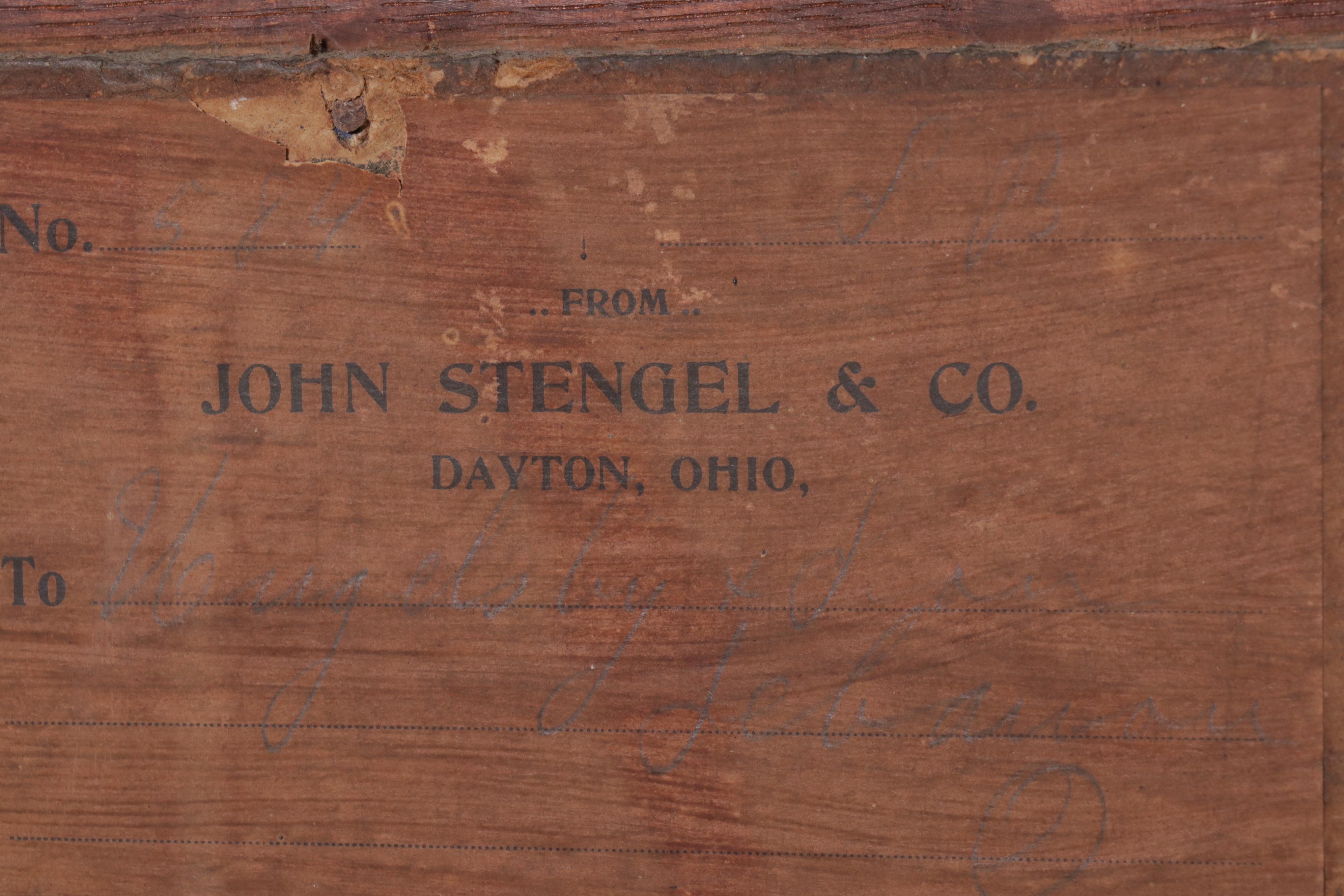 John Stengel & Co. Victorian Style Quartersawn Oak Buffet