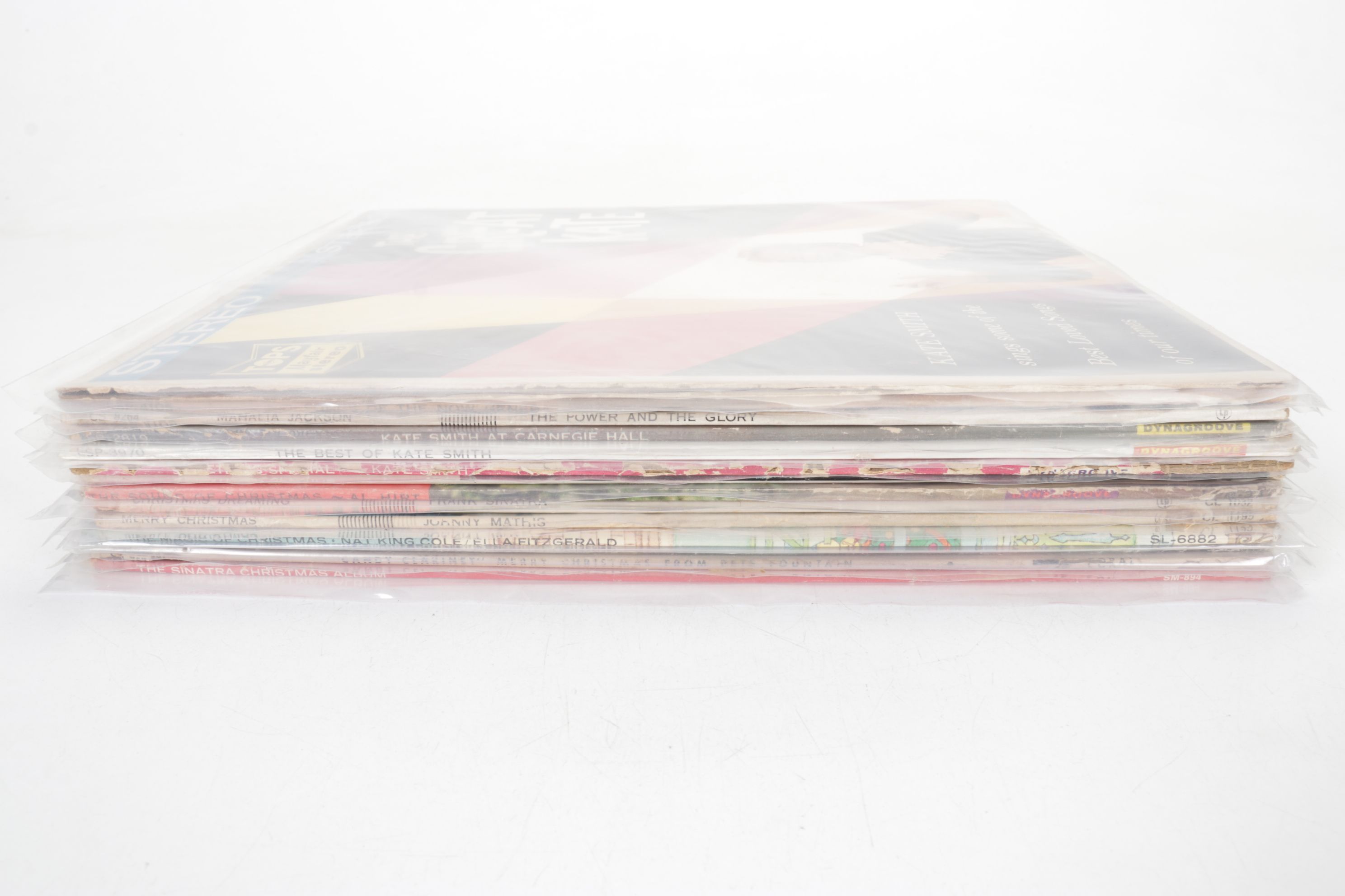 Harry Belafonte, Nat King Cole and Others in Christmas Vinyl Records Collection