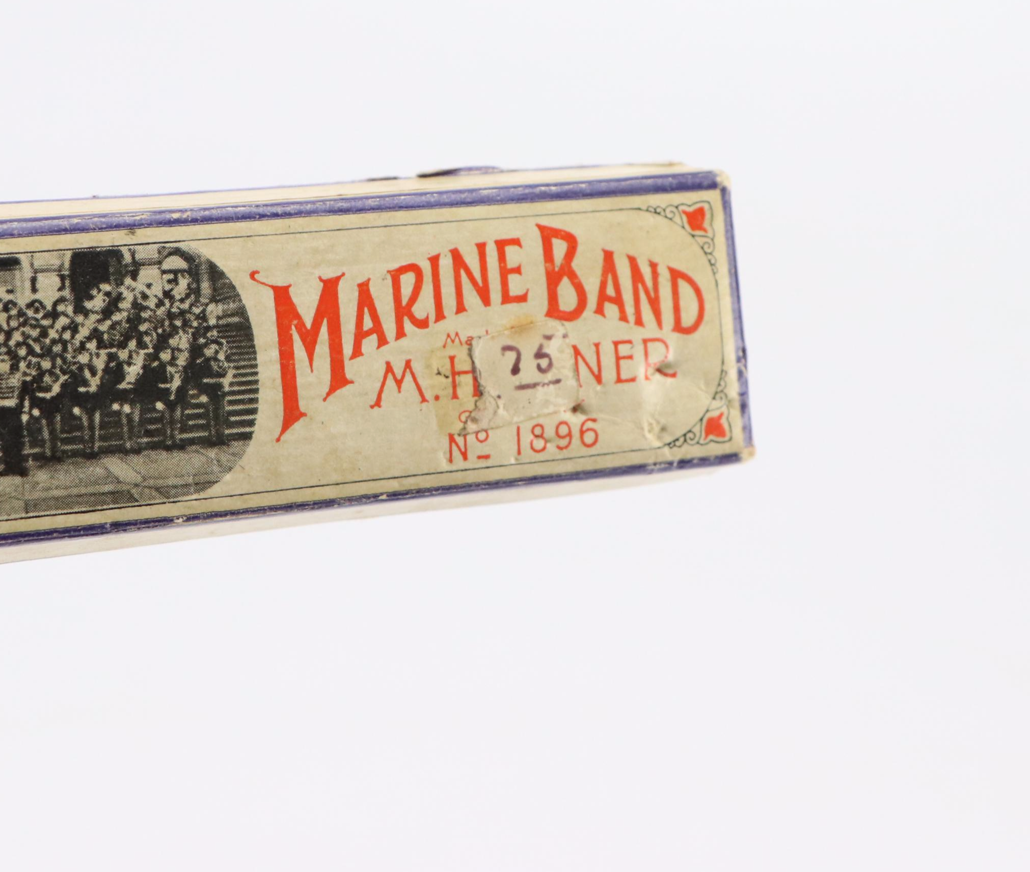 M. Hohner Old Standby and Marine Band Harmonicas, Early to Mid-20th Century
