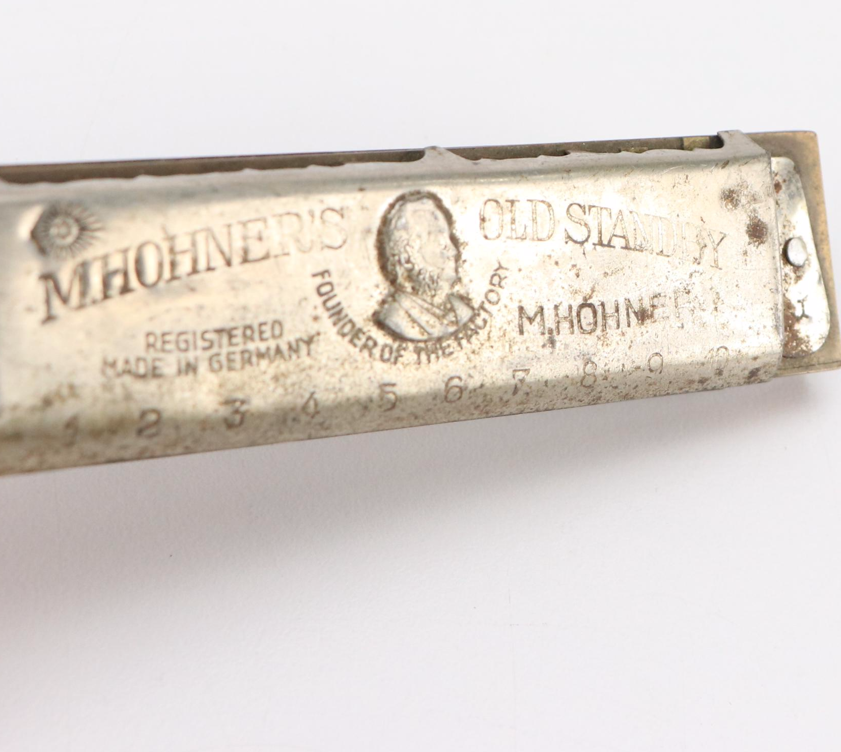 M. Hohner Old Standby and Marine Band Harmonicas, Early to Mid-20th Century