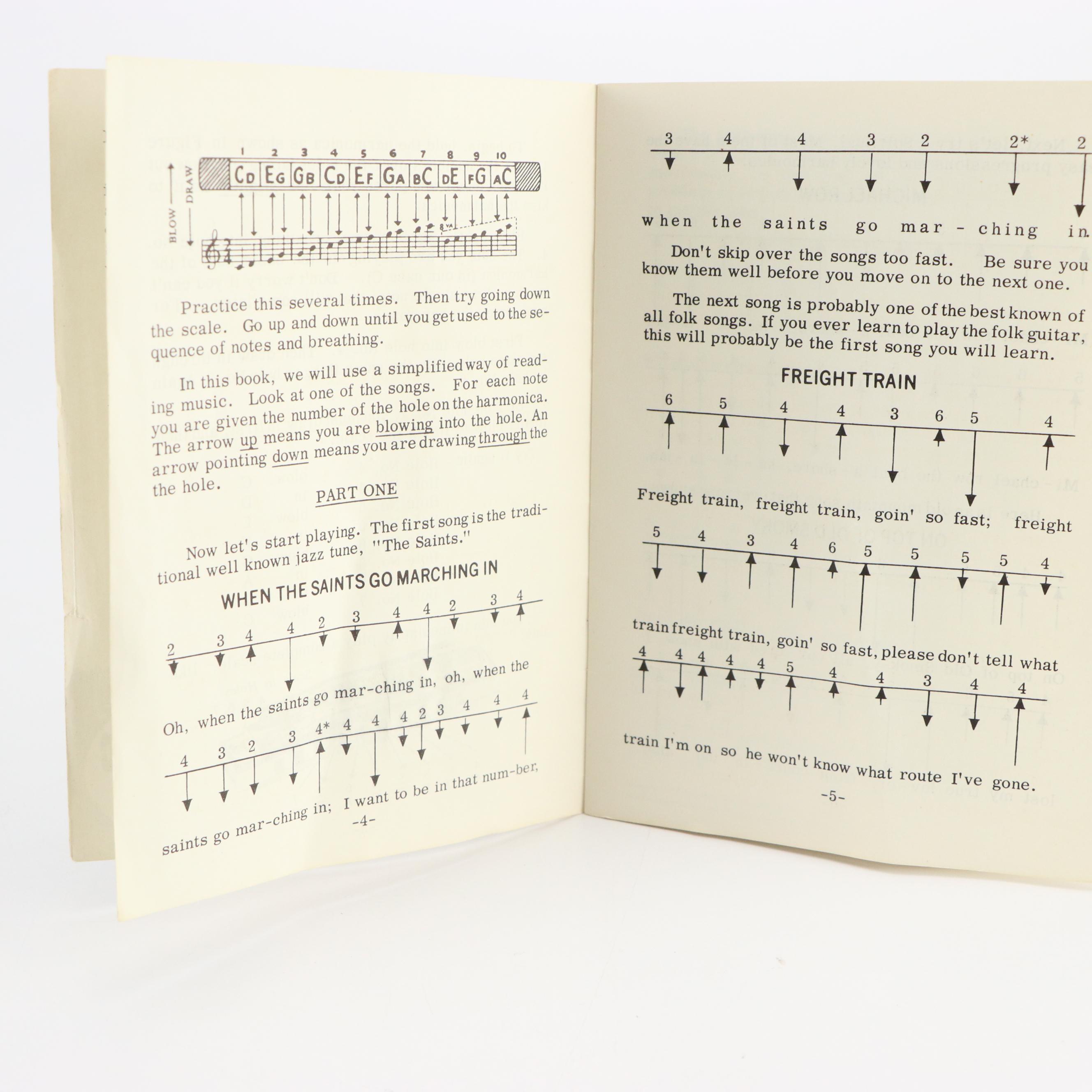 M. Hohner Old Standby and Marine Band Harmonicas, Early to Mid-20th Century