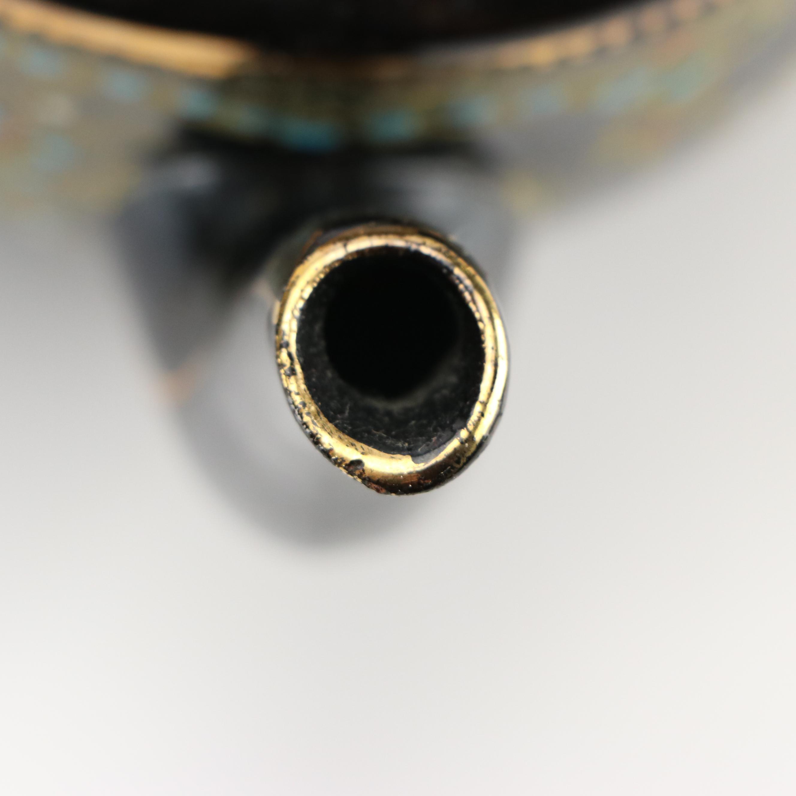 Phoenix Floral Moriage Ceramic Teapots