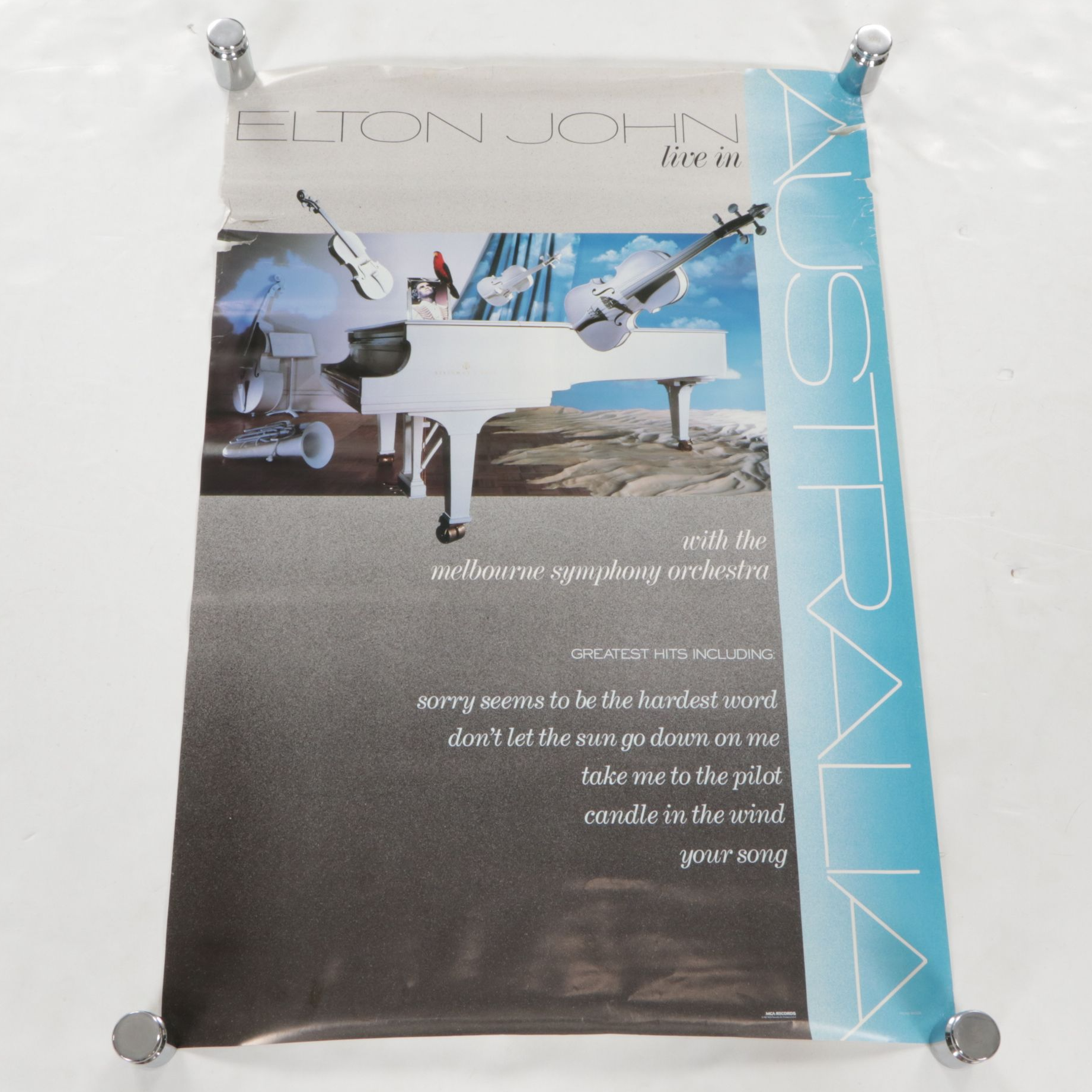 Rolled Music Poster Collection Features Tom Petty, Elton John and More