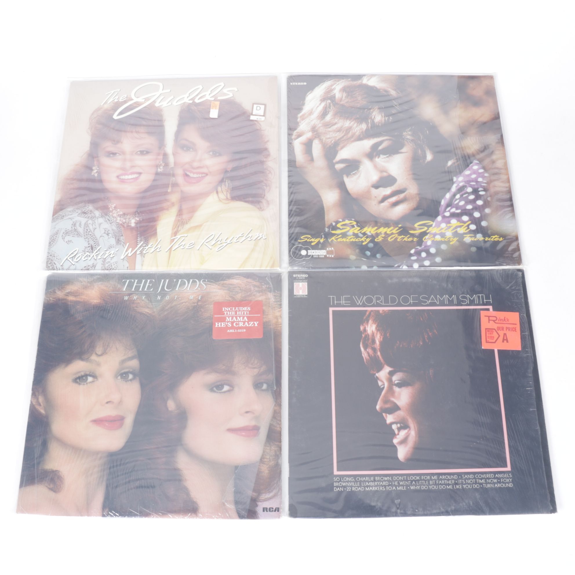 The Judds, Sammi Smith, Lynn Anderson and More Vinyl Record Albums