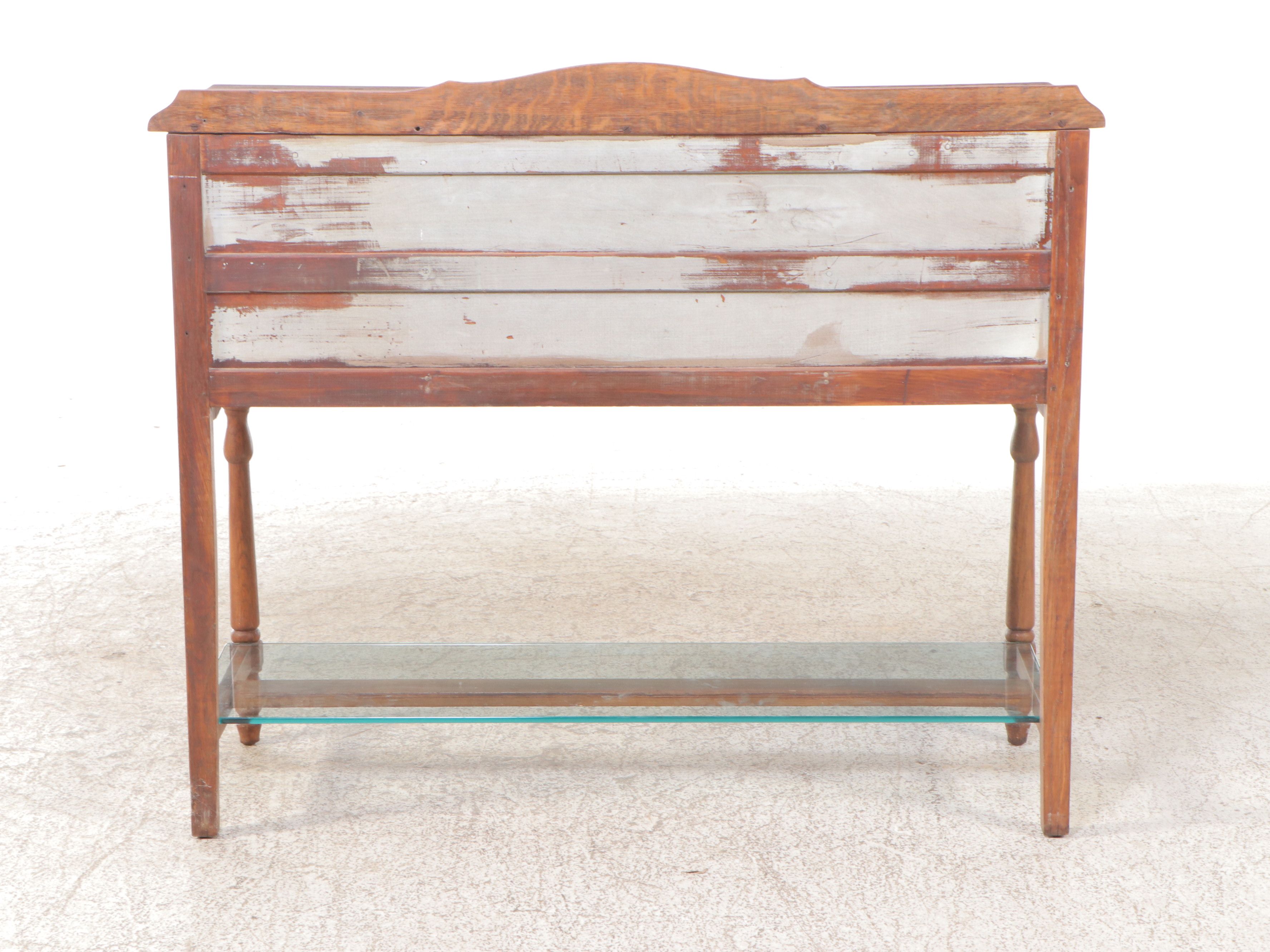 Art Deco Style Oak Buffet, Early to Mid-20th Century
