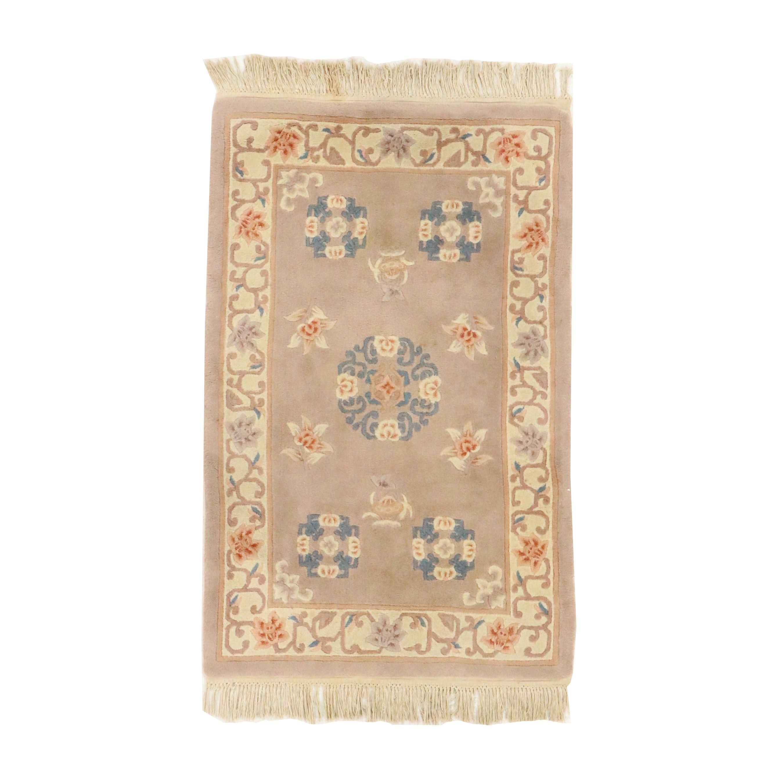 3'6 x 6'4 Hand-Knotted Chinese Peking Area Rug