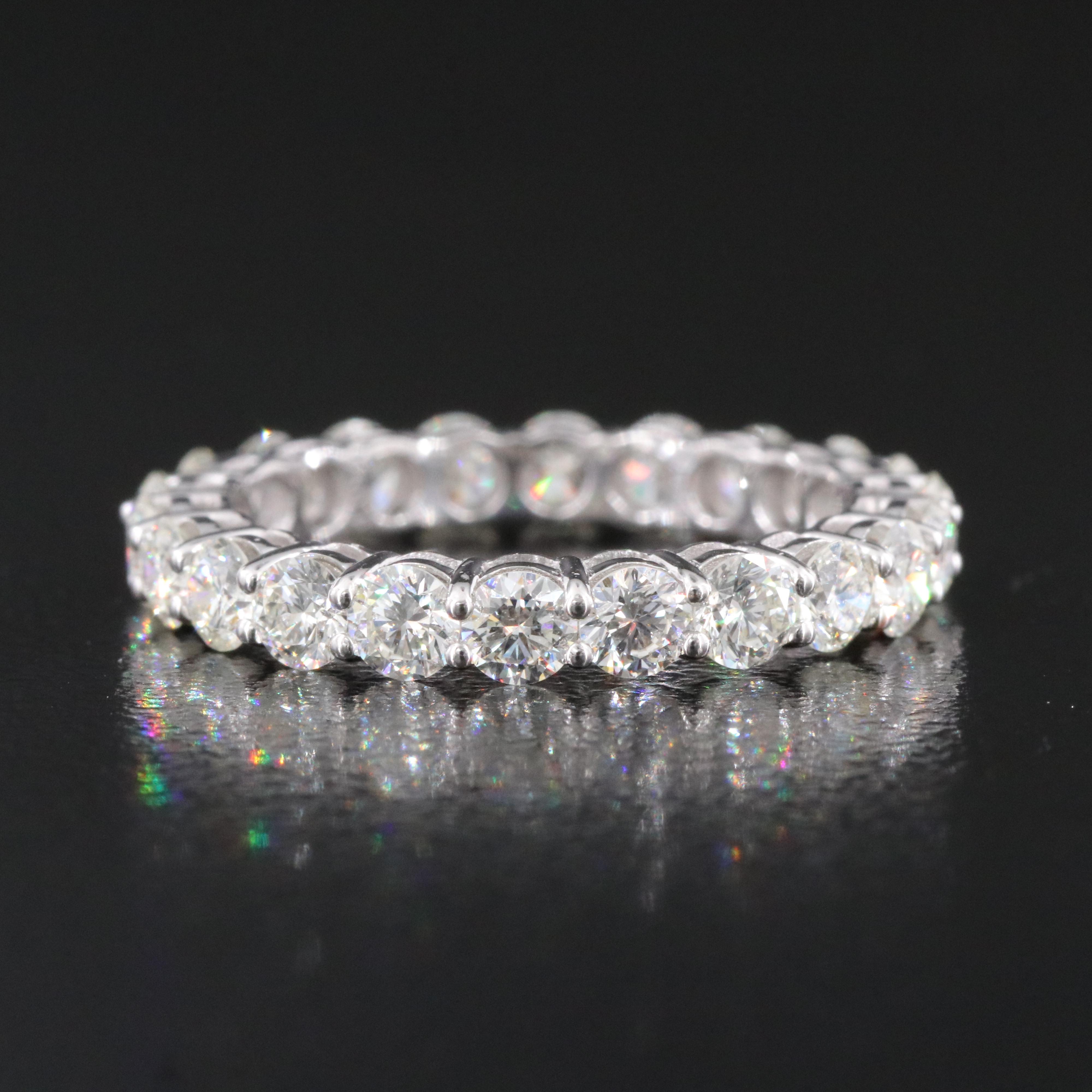 Platinum 2.17 CTW Diamond Eternity Band