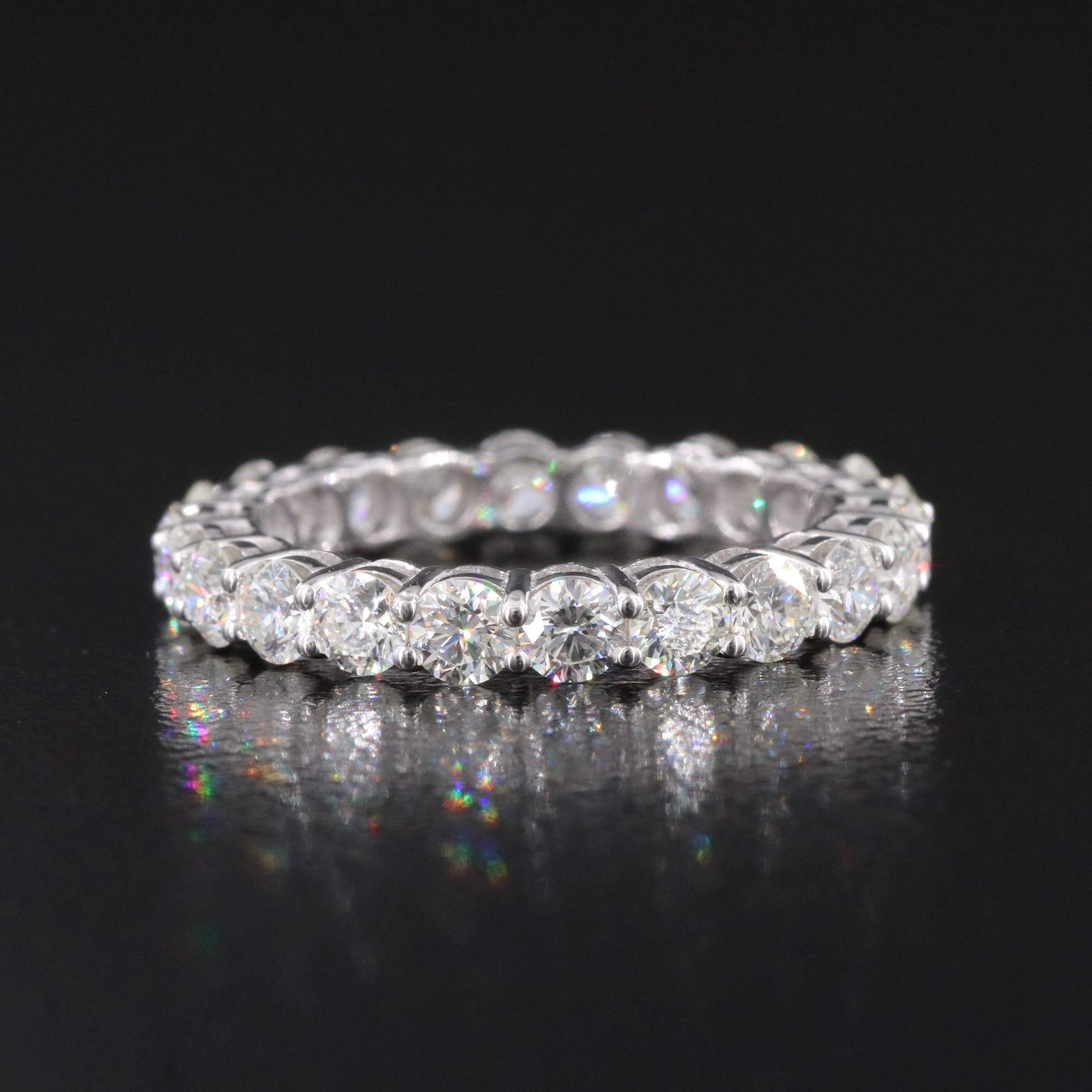 Platinum 2.17 CTW Diamond Eternity Band