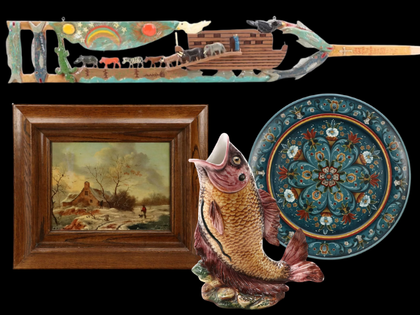 Old World Charm: Folk Art, Antiques & Handcrafted Heritage