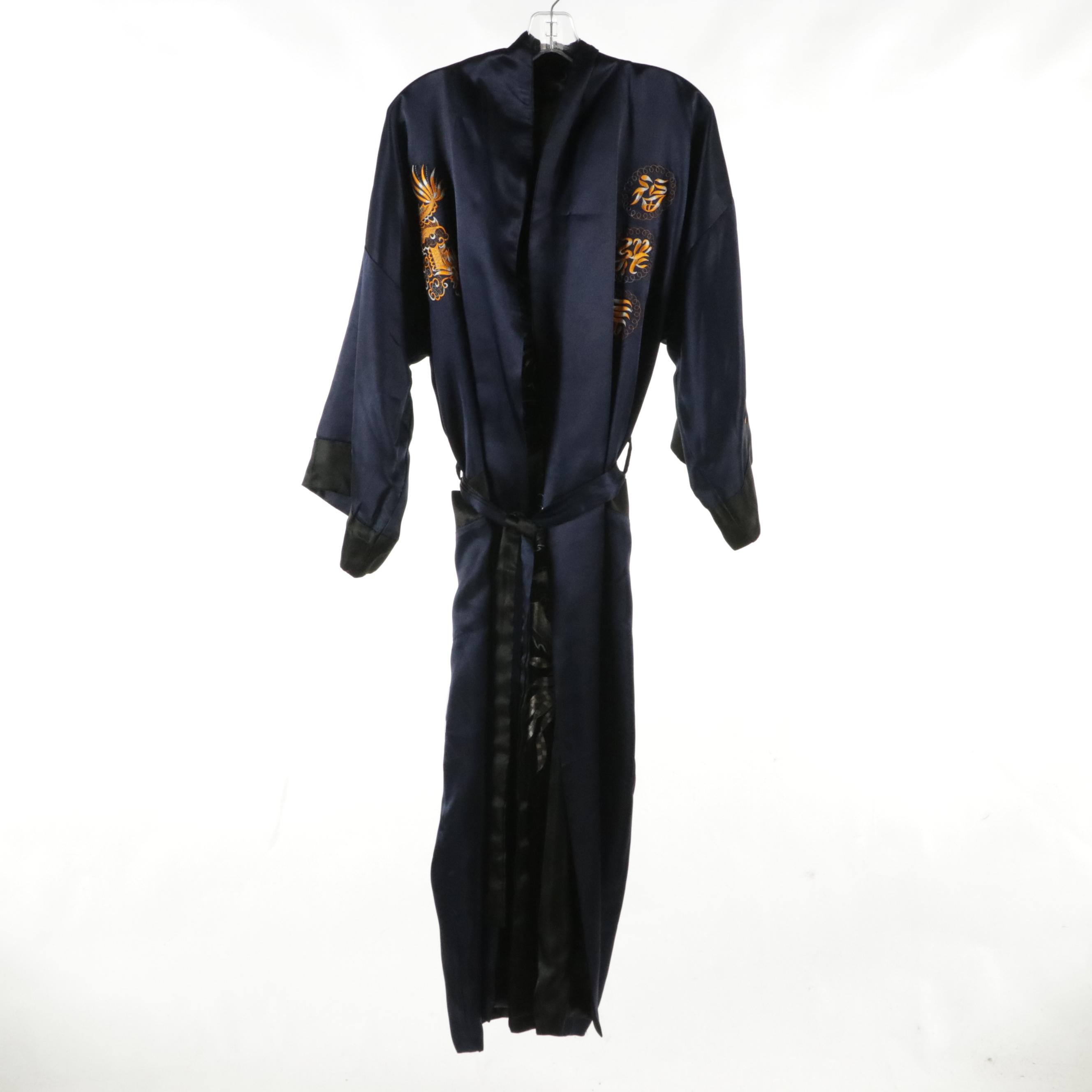 Kimono Inspired Robe, Reversible Dragon Robe, and Fleece Robe