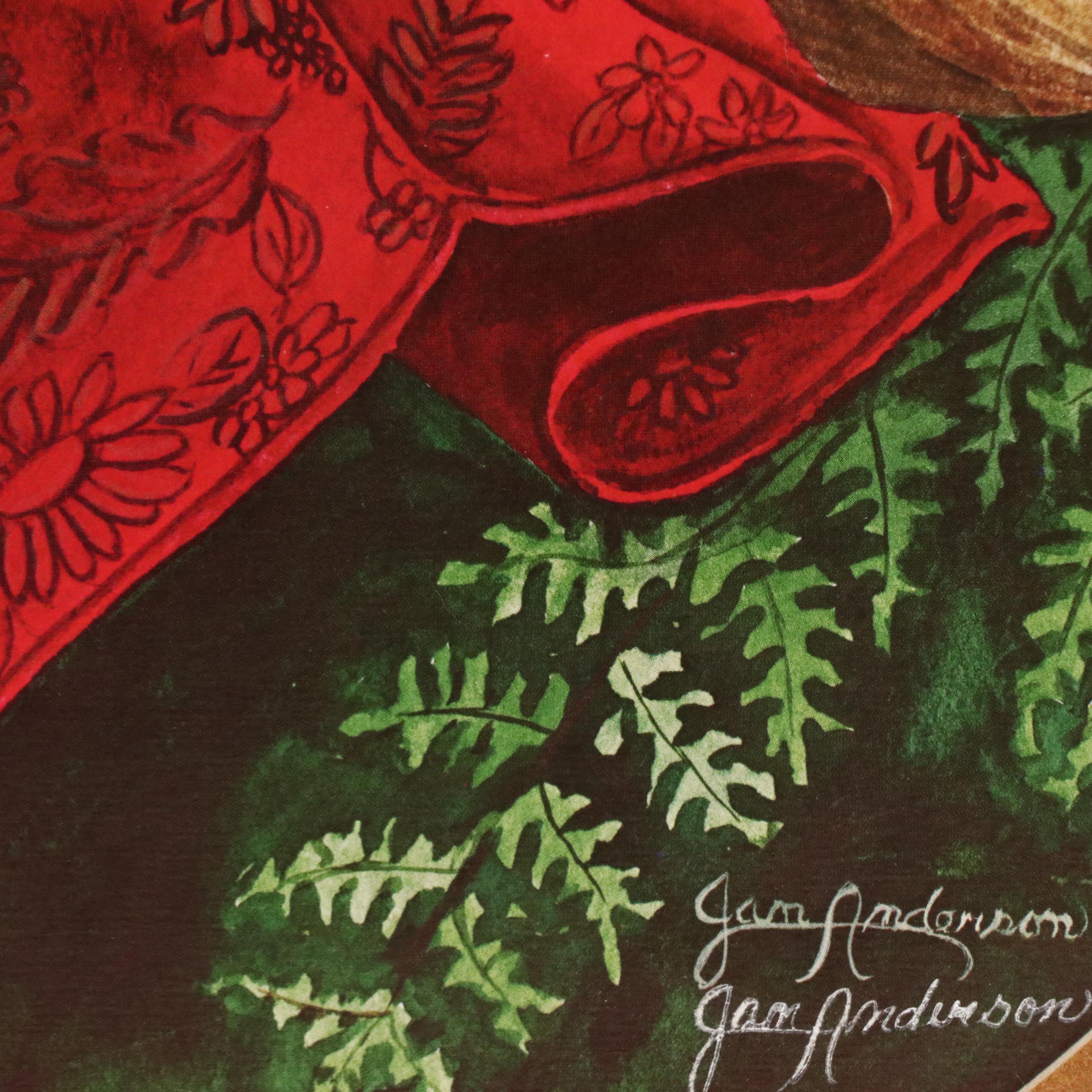 Ken Caringer Still Life Offset Lithograph "School Time" and Other Print, 1979