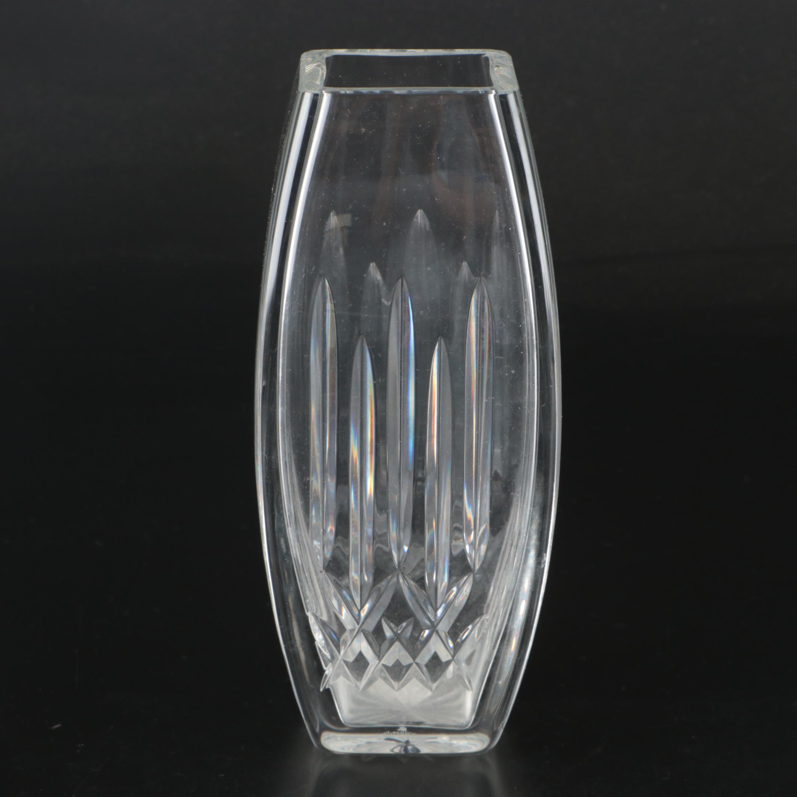 Waterford Crystal "Lismore" Old Fashioned Glasses with Champagne Flutes and Vase