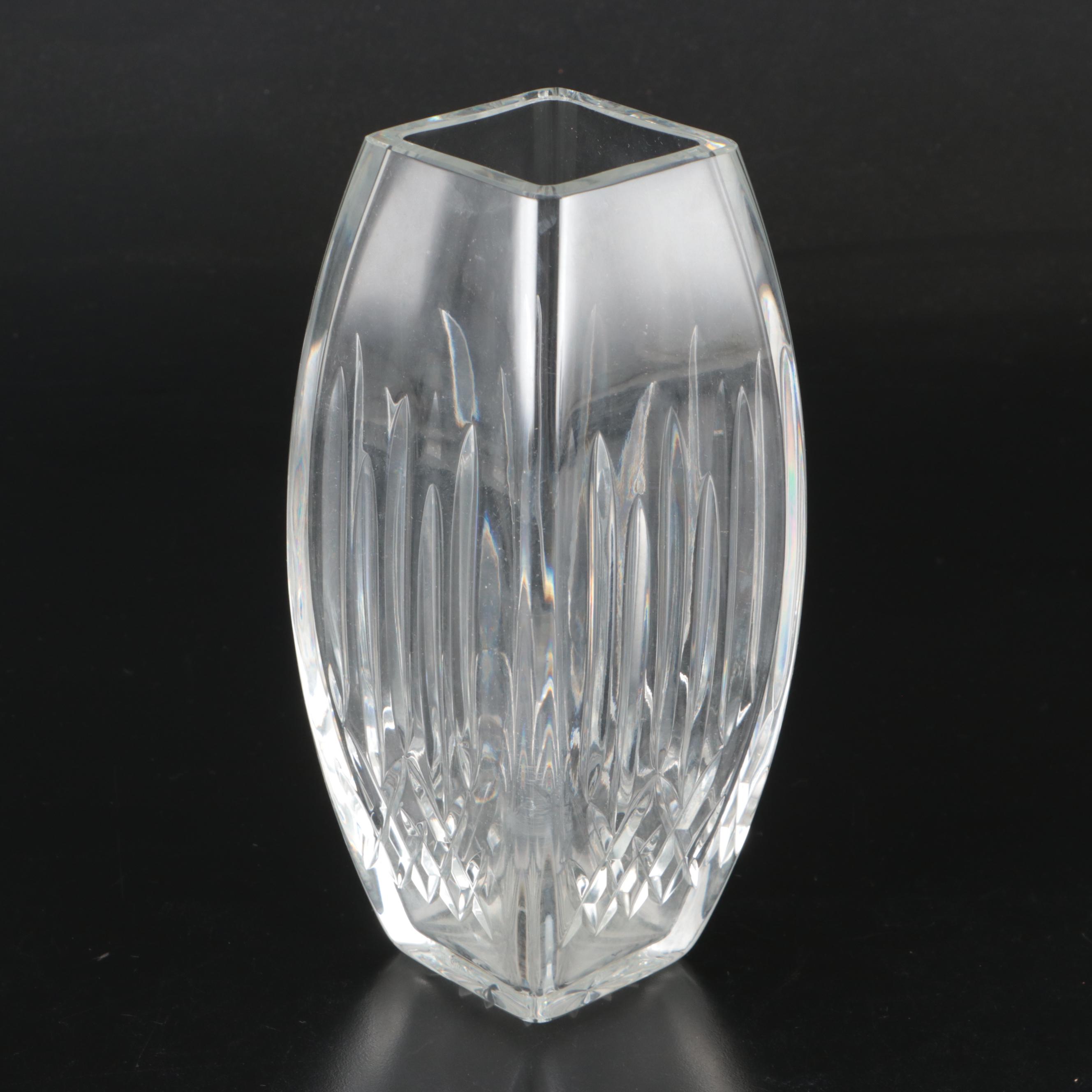 Waterford Crystal "Lismore" Old Fashioned Glasses with Champagne Flutes and Vase