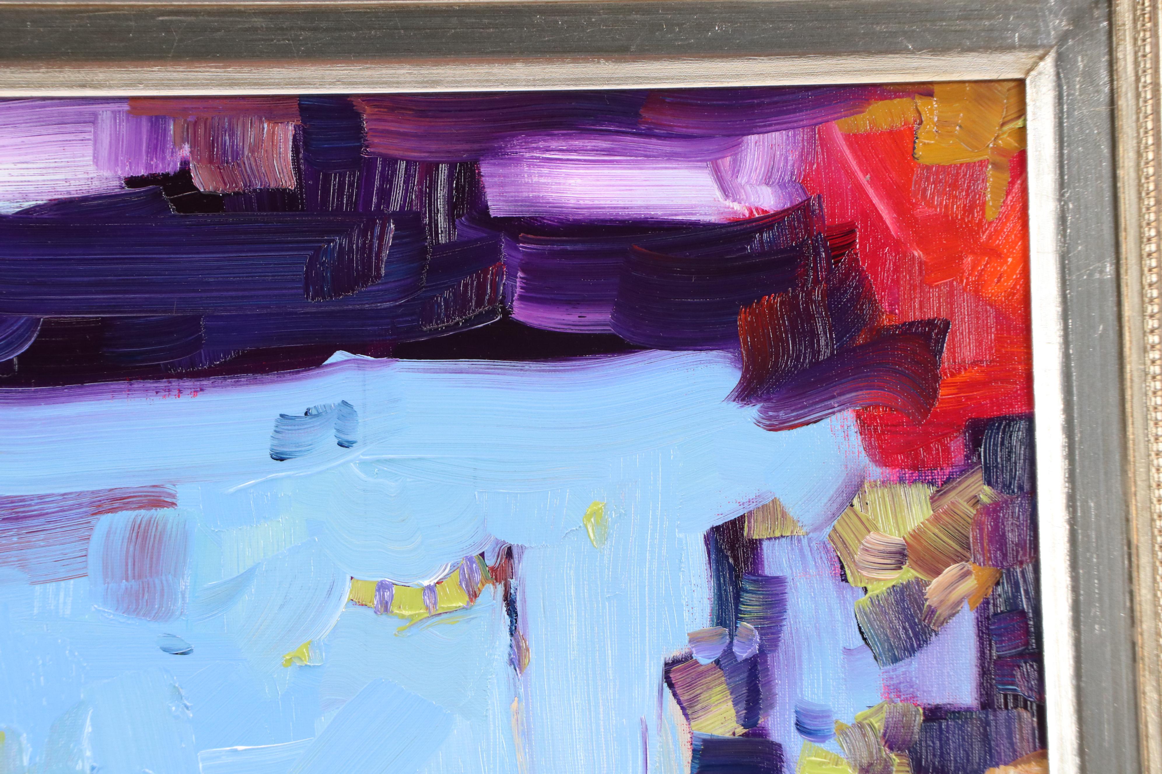 Serguei Novitchkov Oil Painting "Huntington Beach, California," 2025