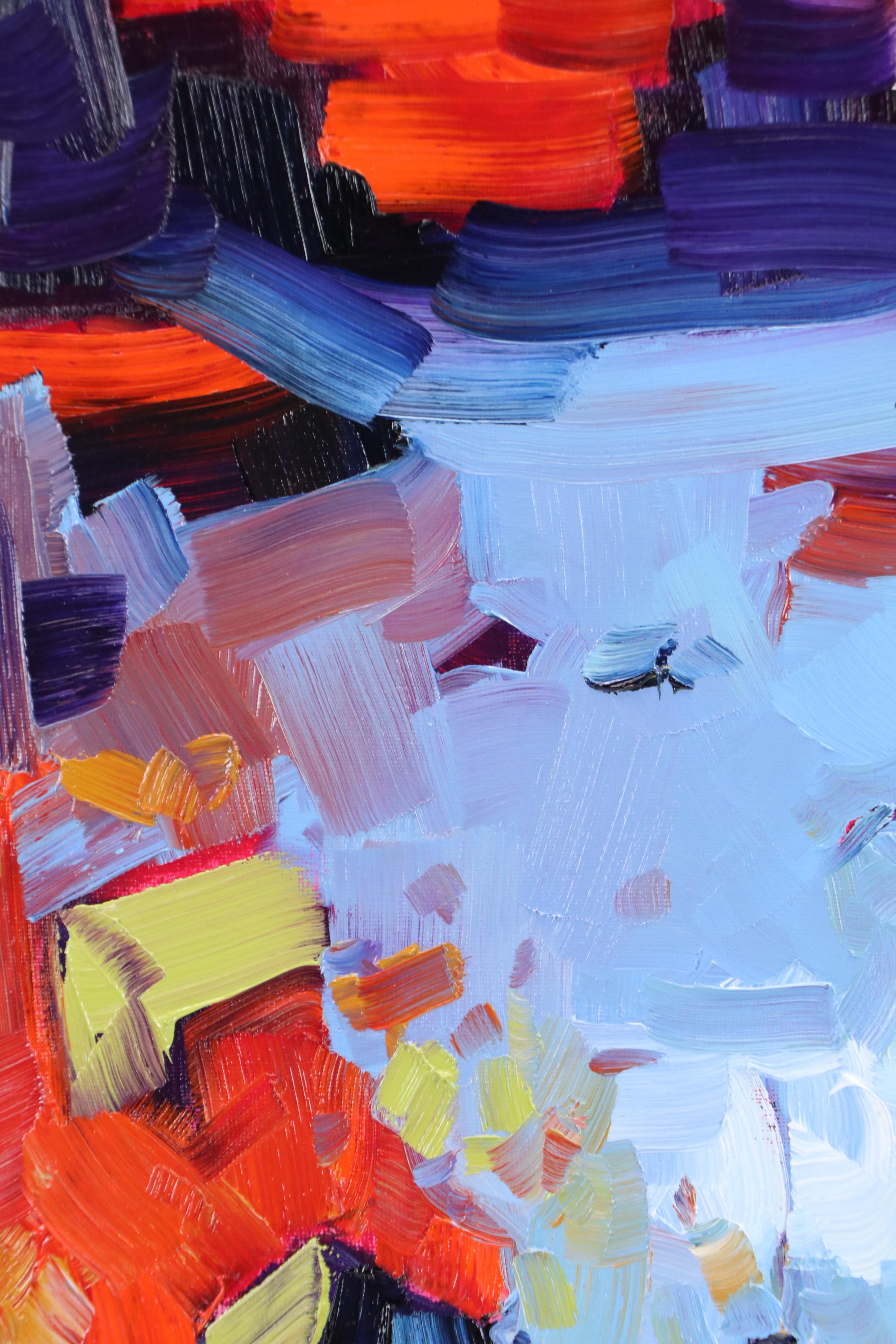 Serguei Novitchkov Oil Painting "Huntington Beach, California," 2025