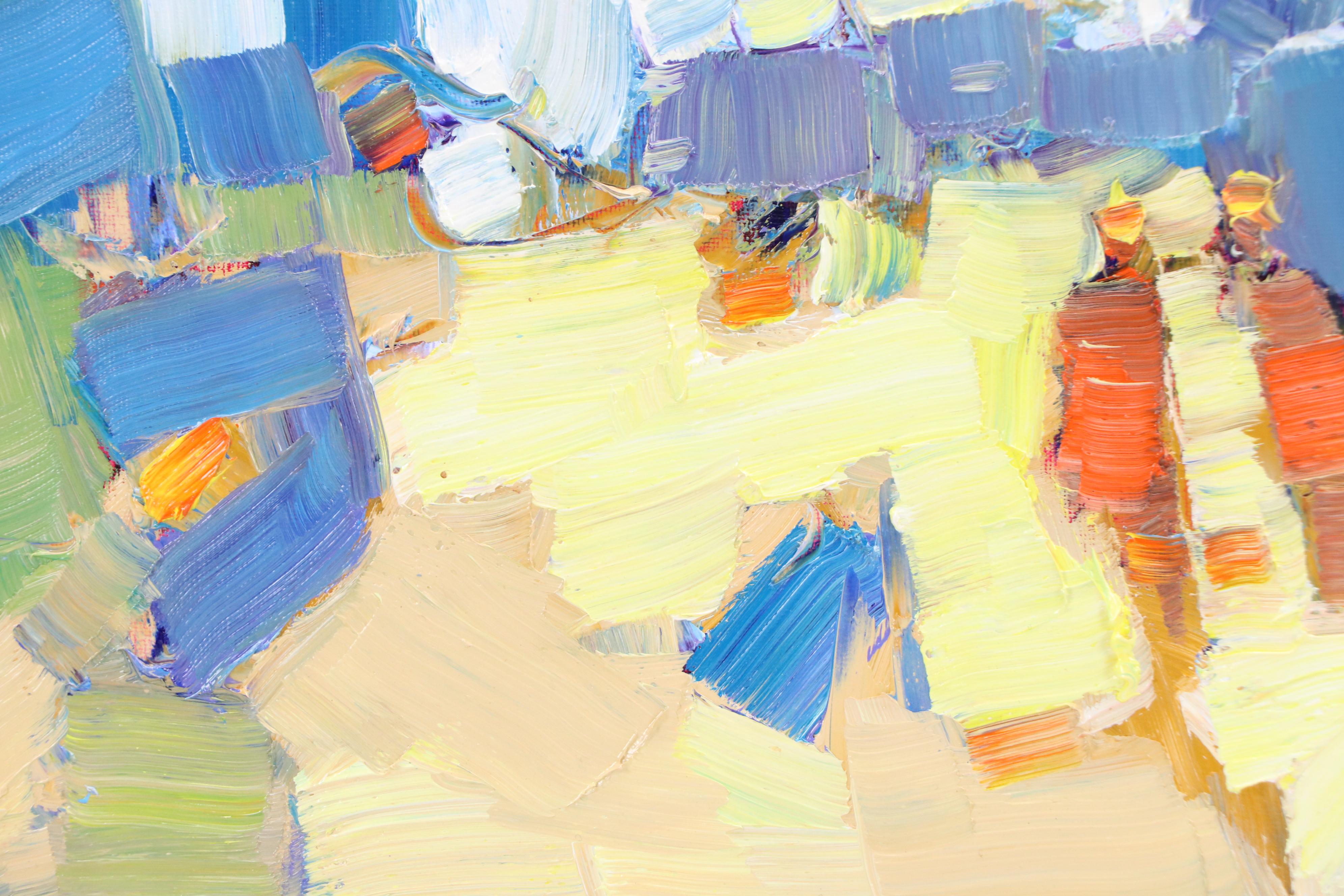 Serguei Novitchkov Oil Painting "Long Beach, California," 2025