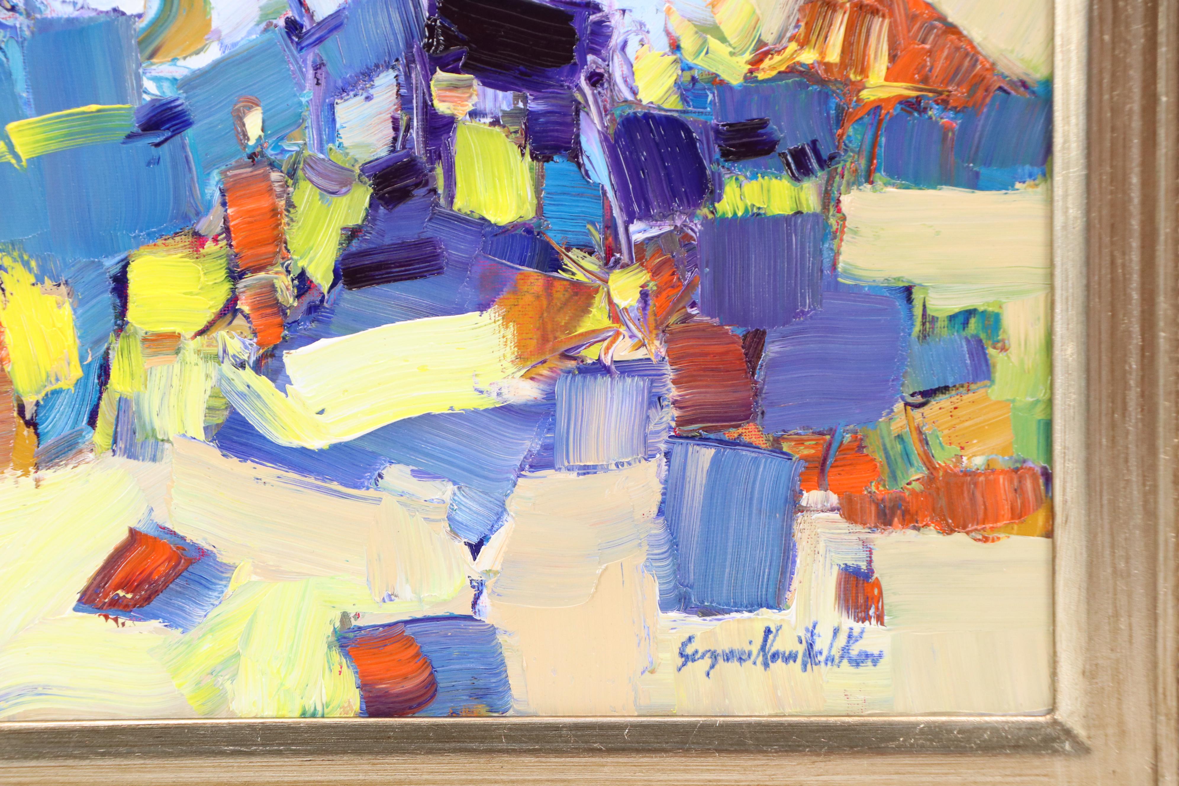 Serguei Novitchkov Oil Painting "Long Beach, California," 2025