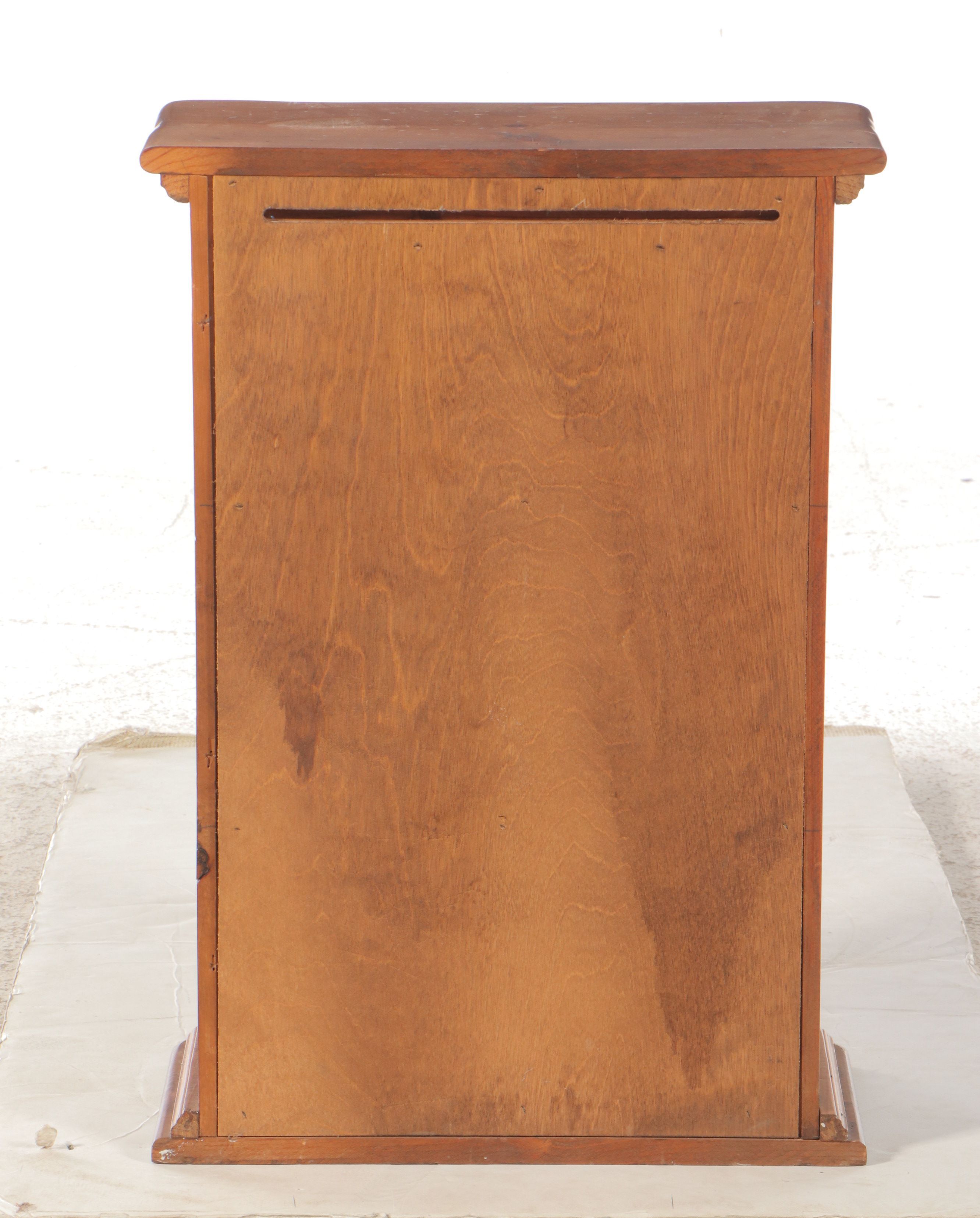 Wooden Decoupage Wall Cupboard