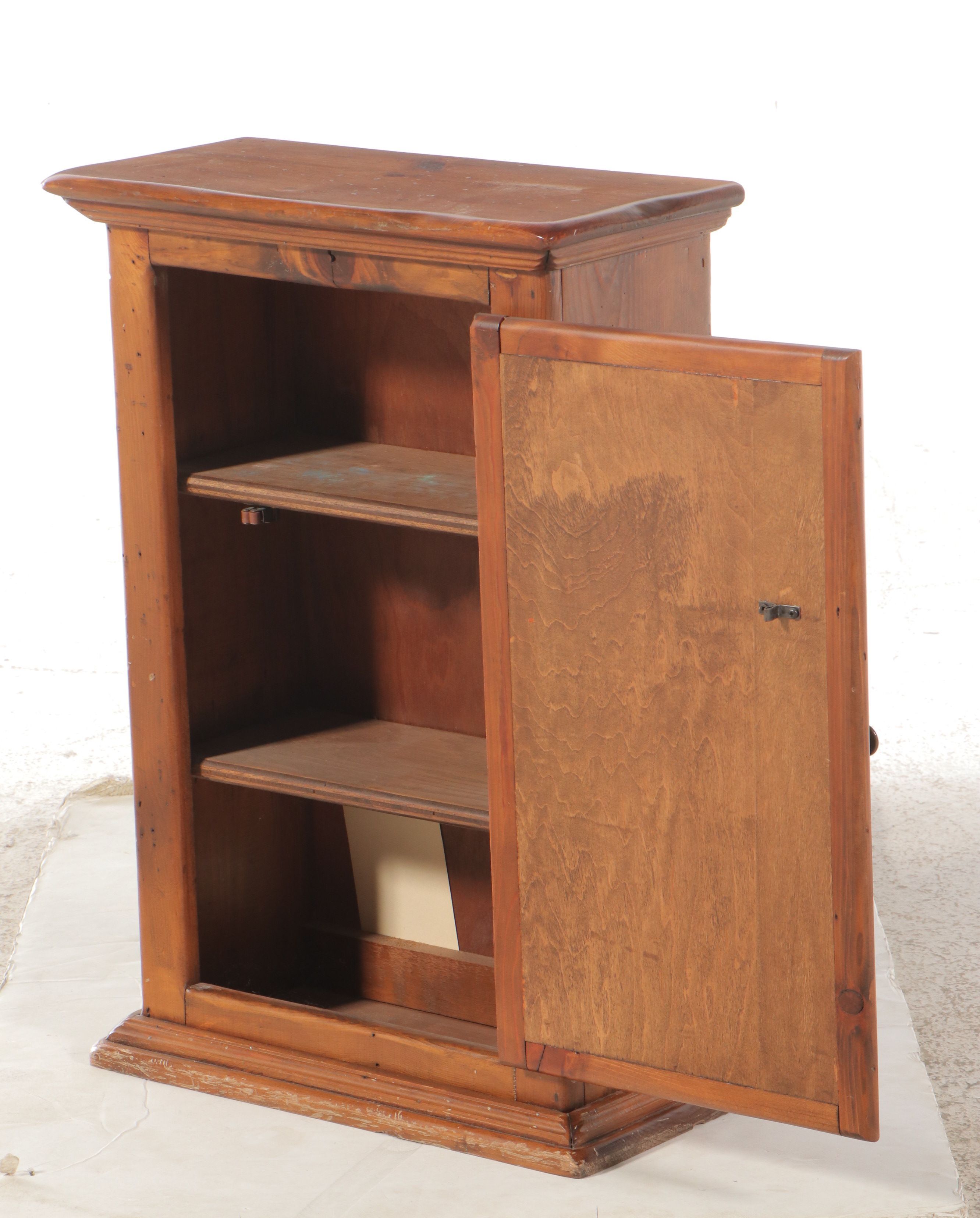 Wooden Decoupage Wall Cupboard