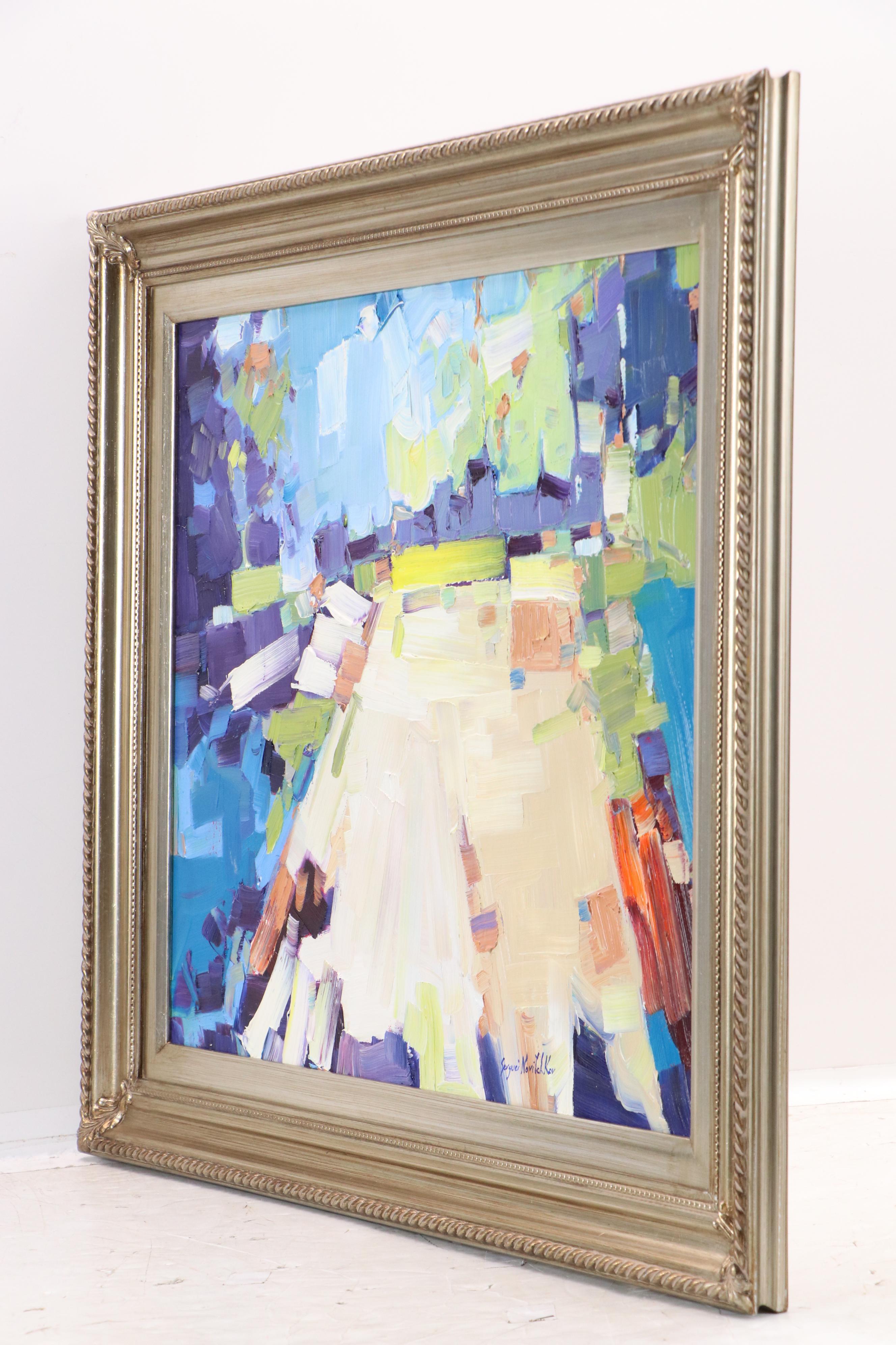 Serguei Novitchkov Oil Painting "Through Frequencies," 2025