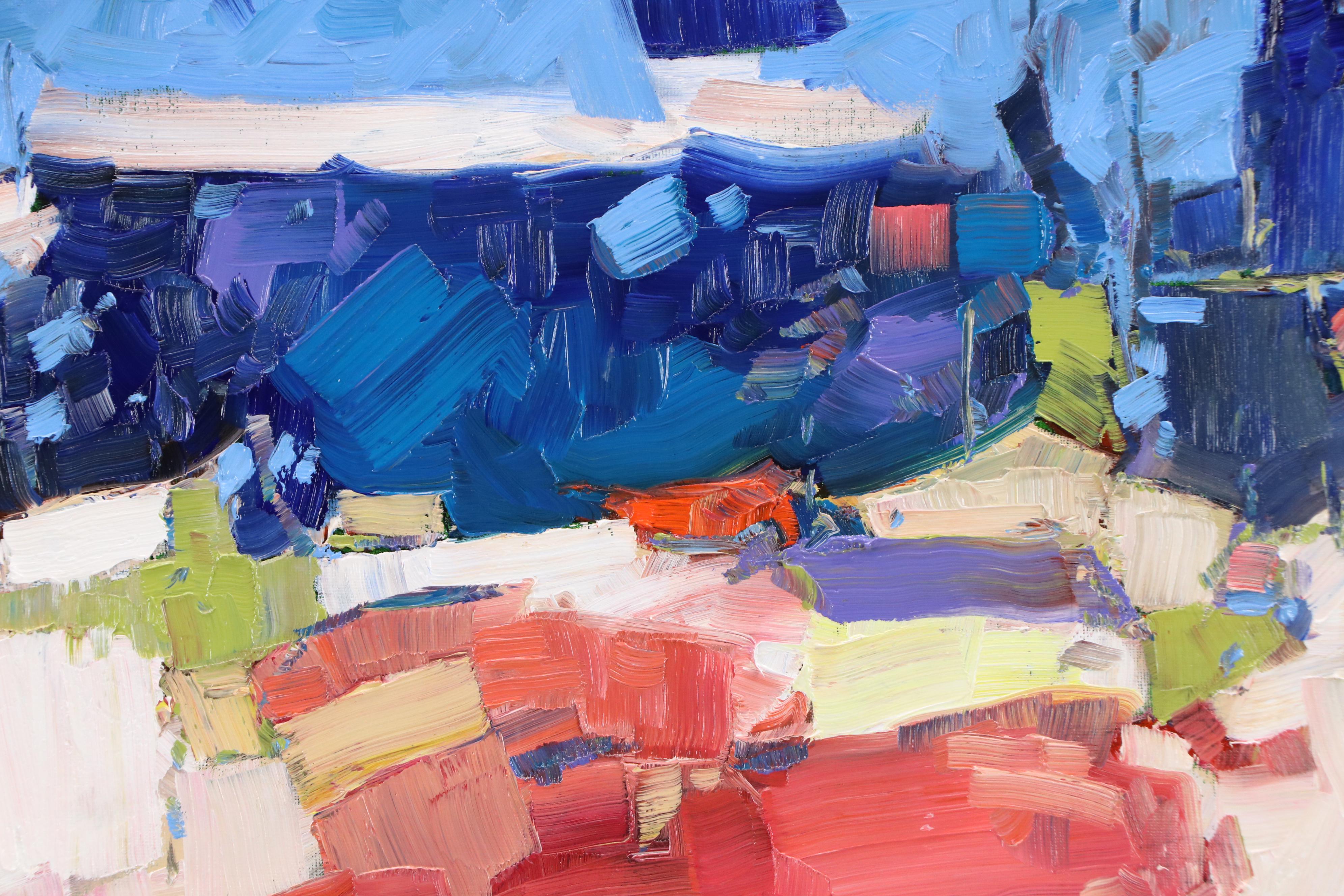 Serguei Novitchkov Oil Painting "Provence at Dark," 2025