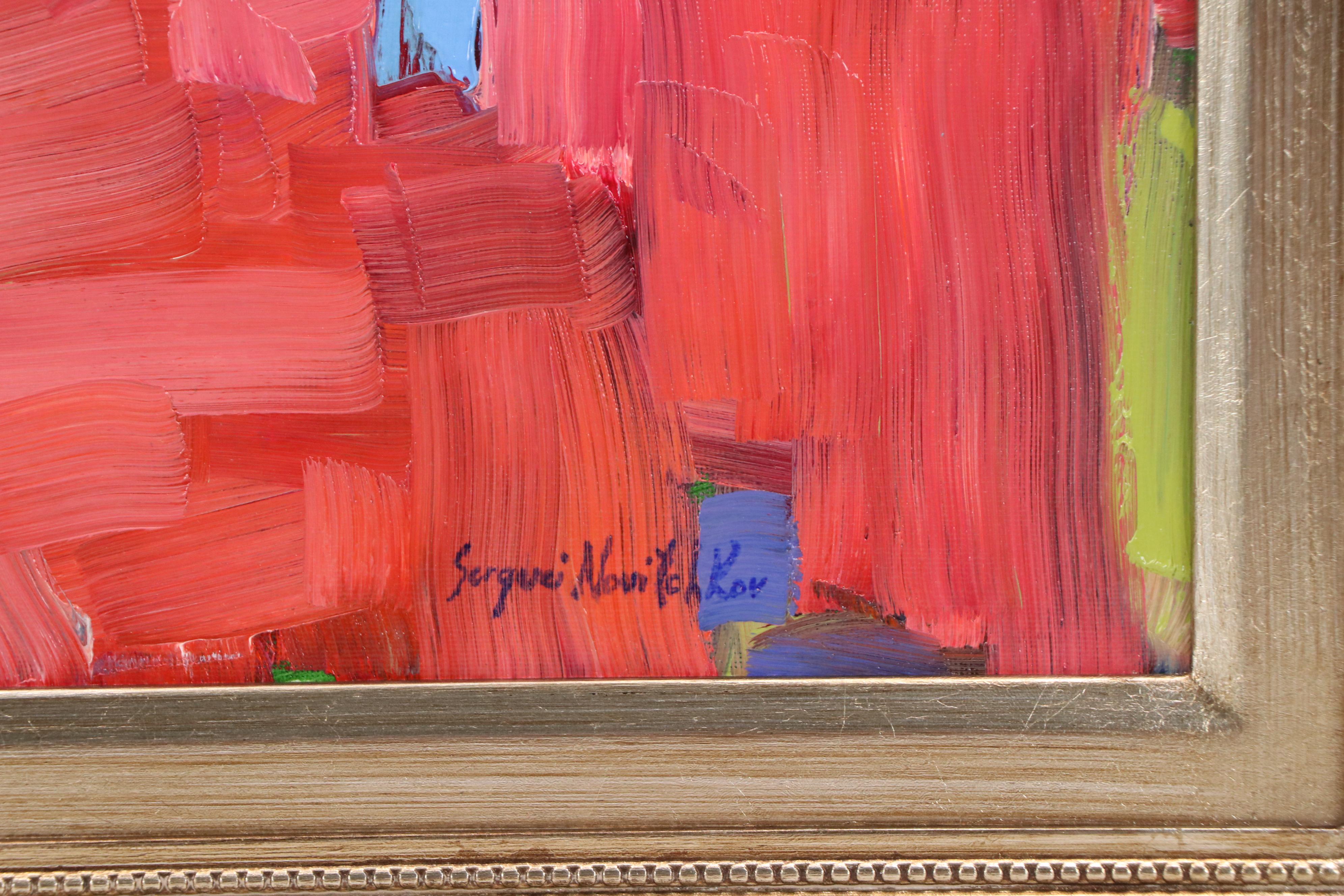 Serguei Novitchkov Oil Painting "Provence at Dark," 2025