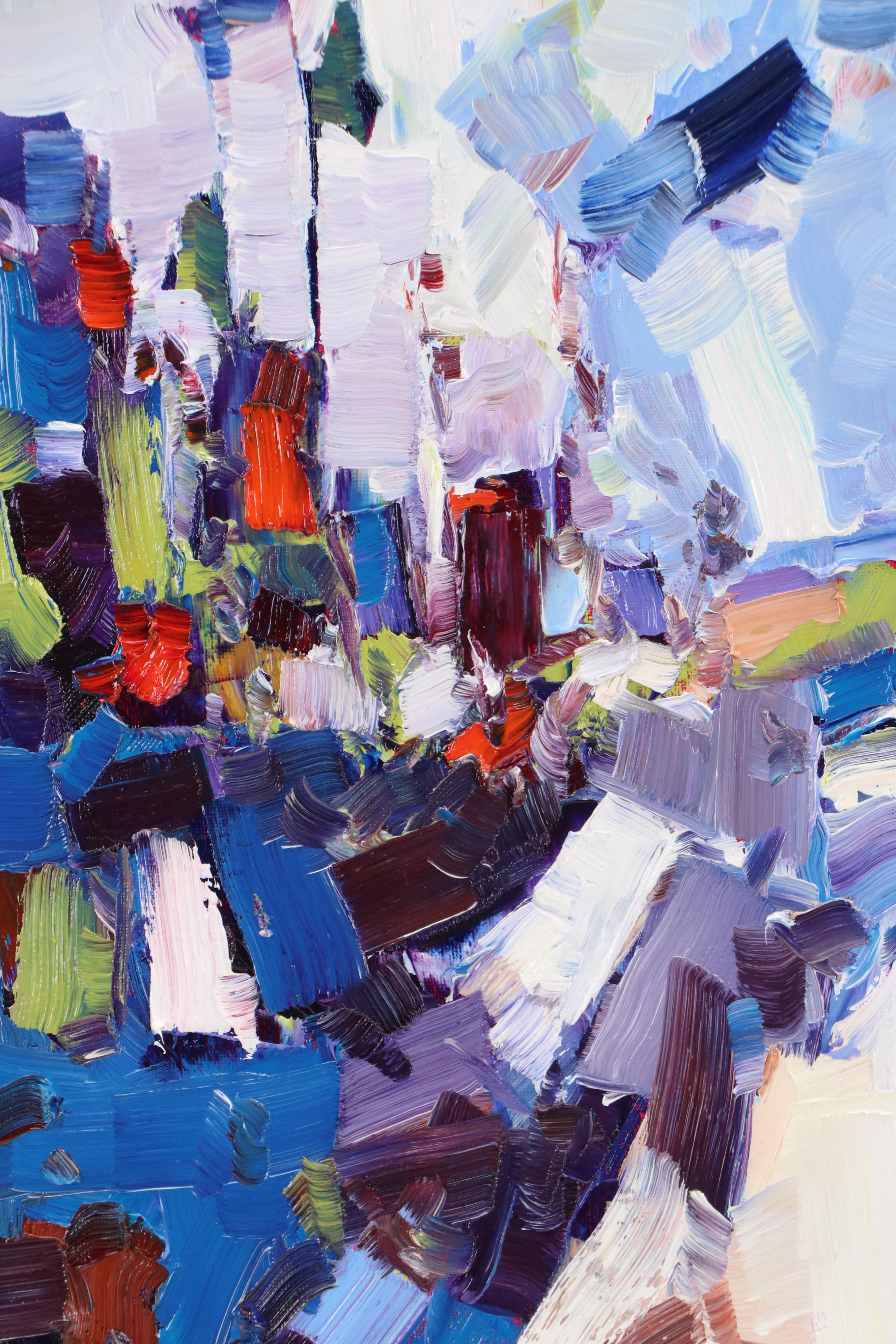 Serguei Novitchkov Oil Painting "Palm Springs, California," 2025