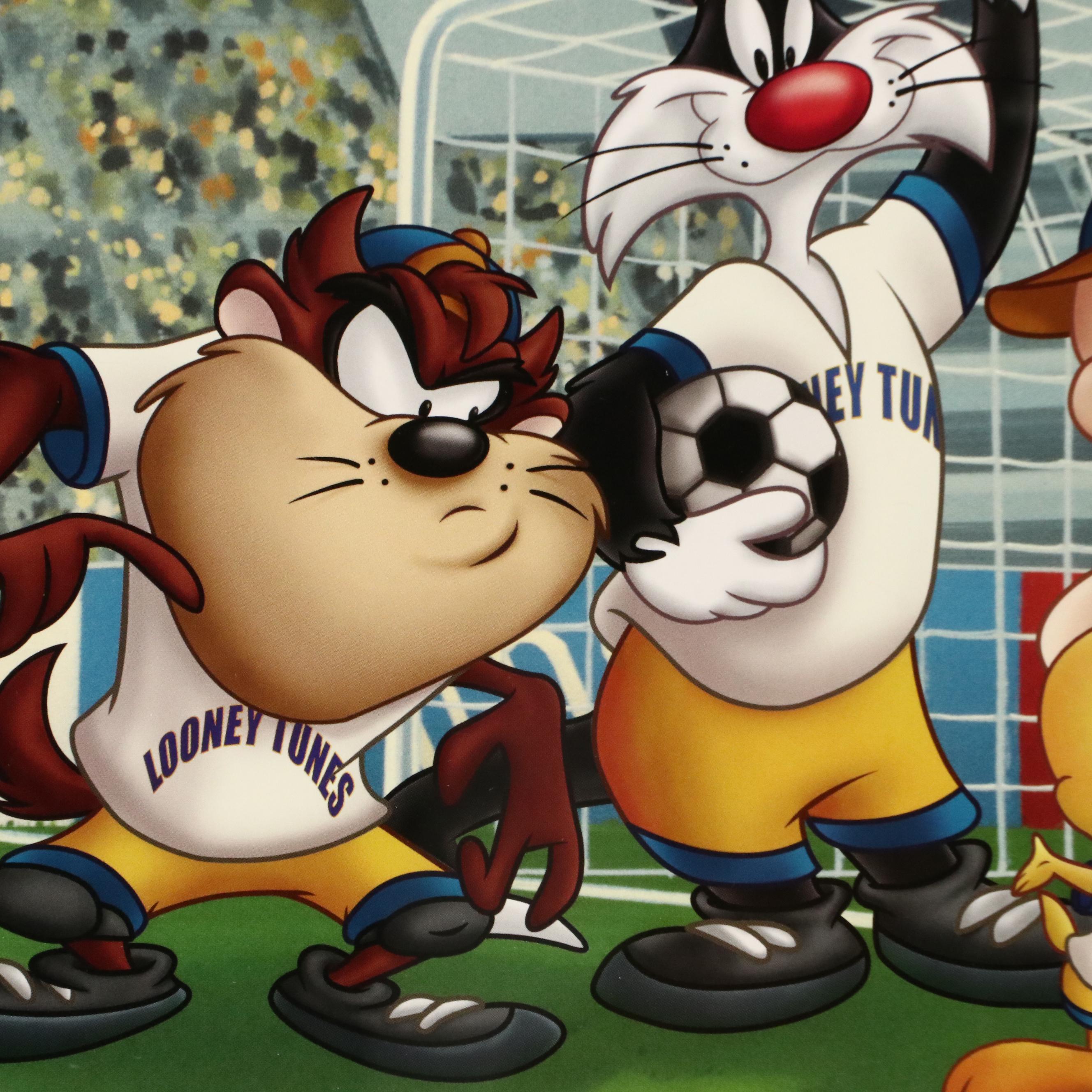 Warner Bros. Offset Lithograph "Equipo Looney Tunes," 2001