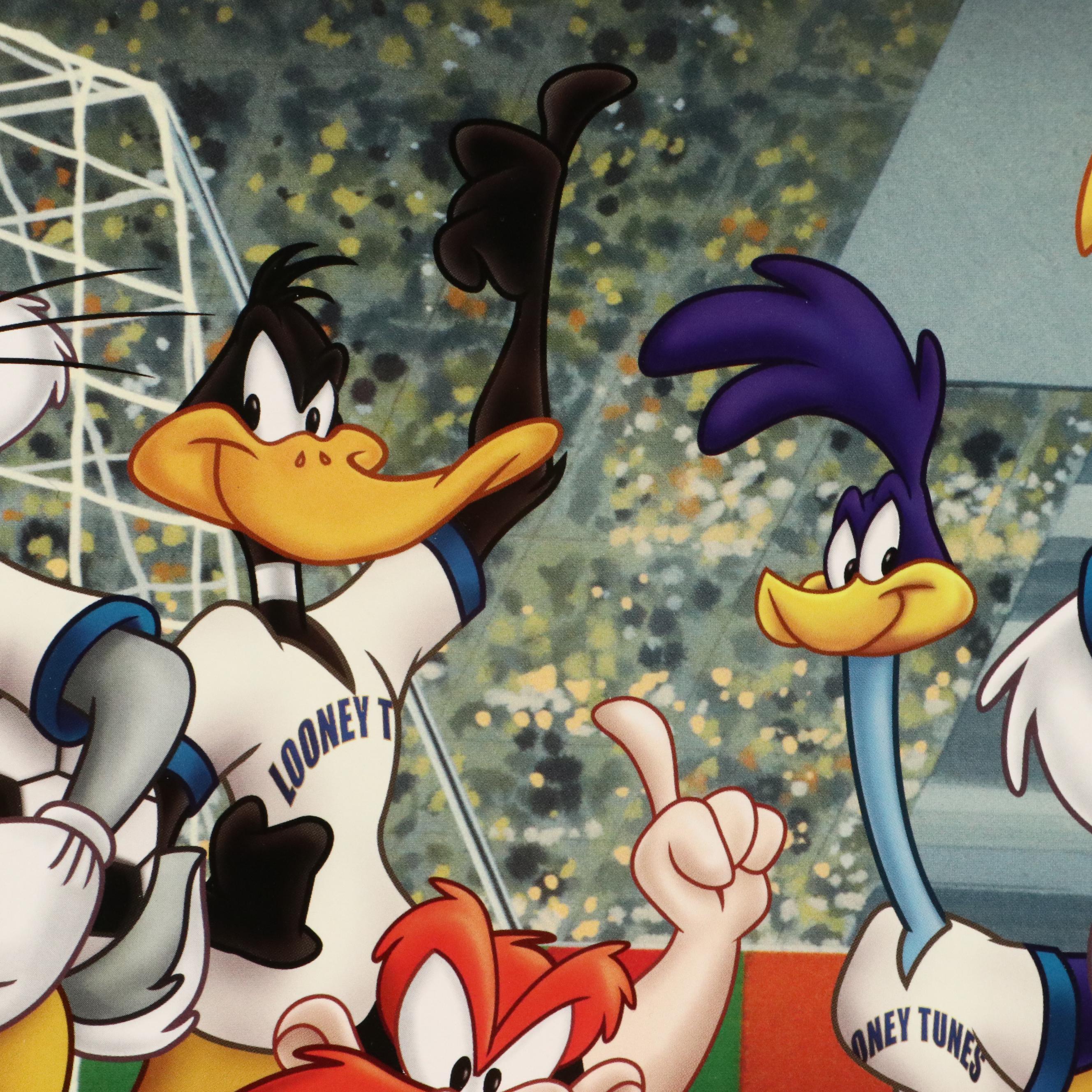 Warner Bros. Offset Lithograph "Equipo Looney Tunes," 2001