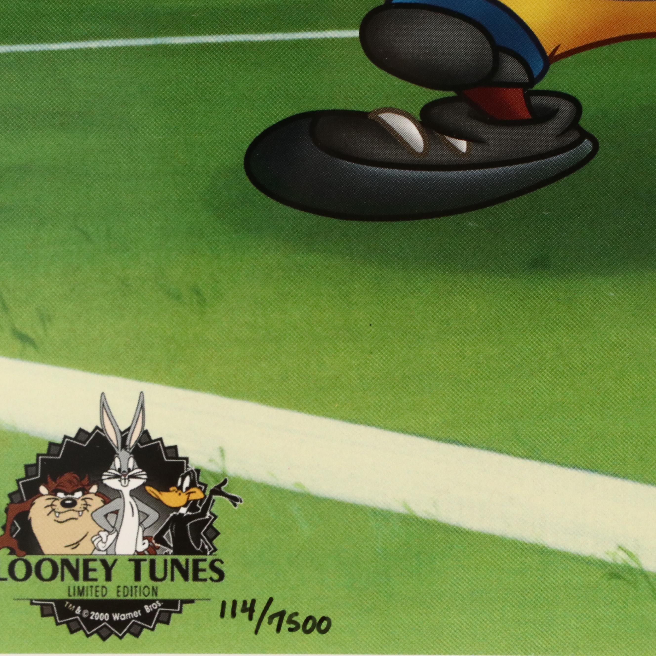 Warner Bros. Offset Lithograph "Equipo Looney Tunes," 2001
