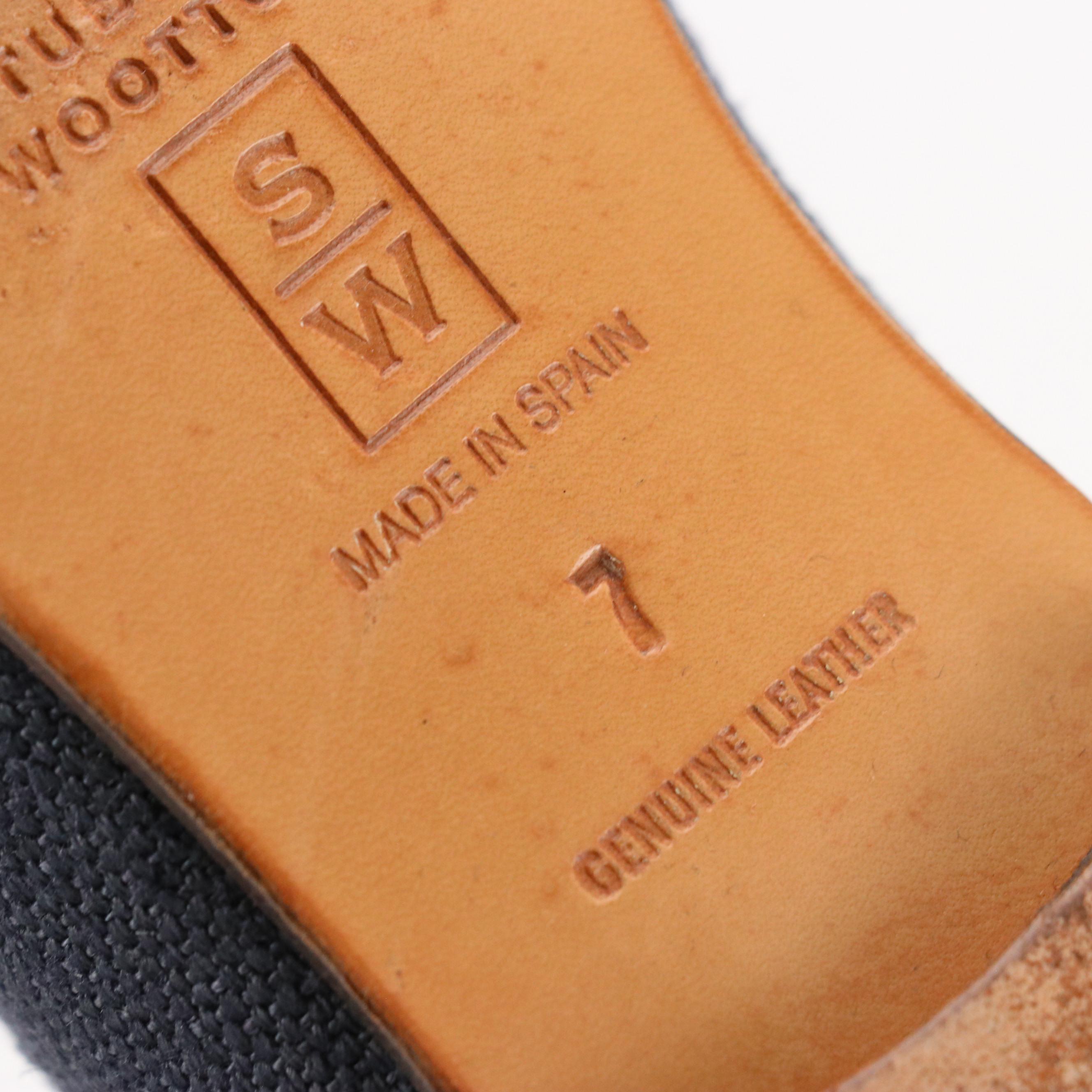 Salvatore Ferragamo Distinta Pumps, Stubbs & Wootton Linen Slippers with Boxes