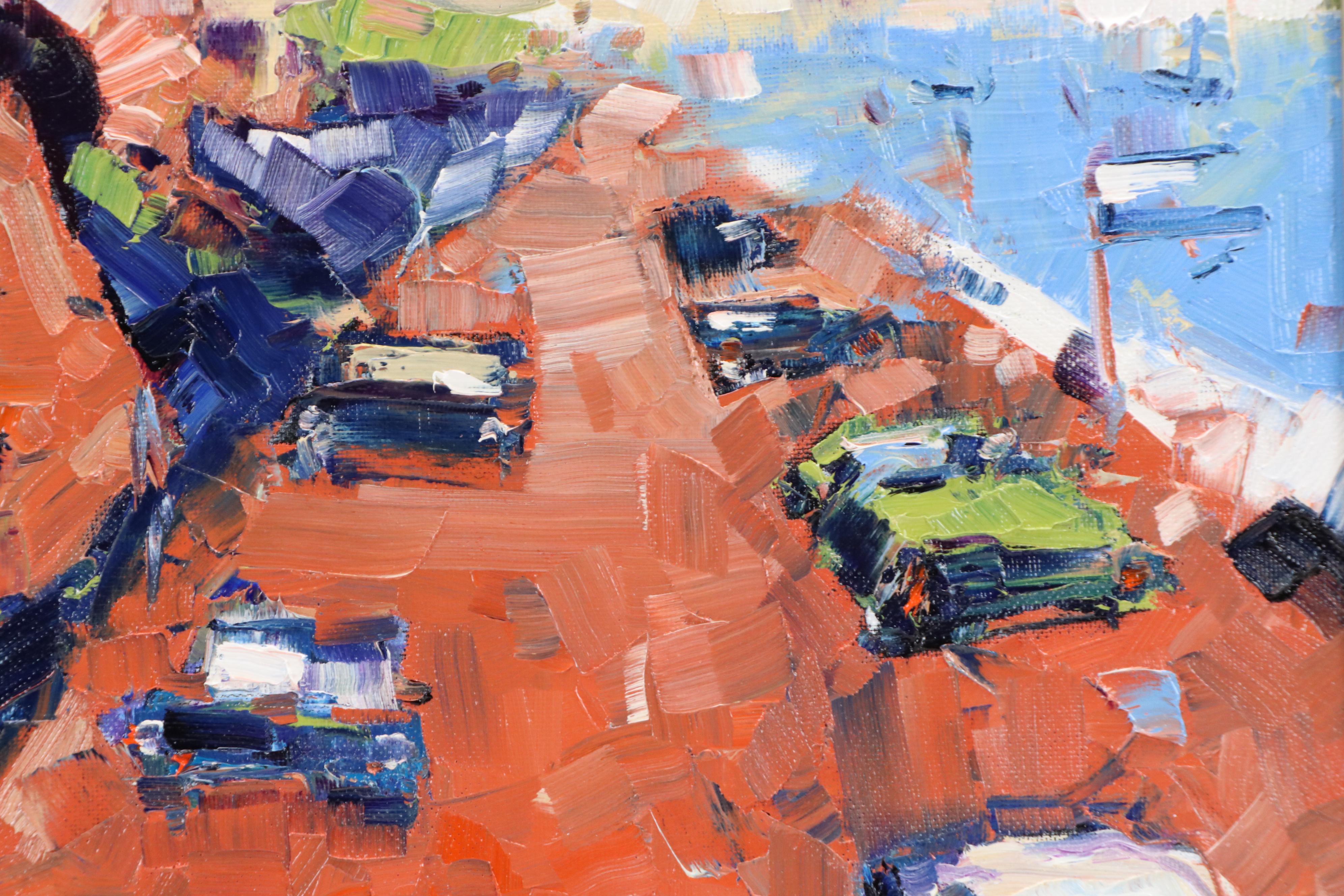 Serguei Novitchkov Oil Painting "Pacific Coast Highway, California," 2025