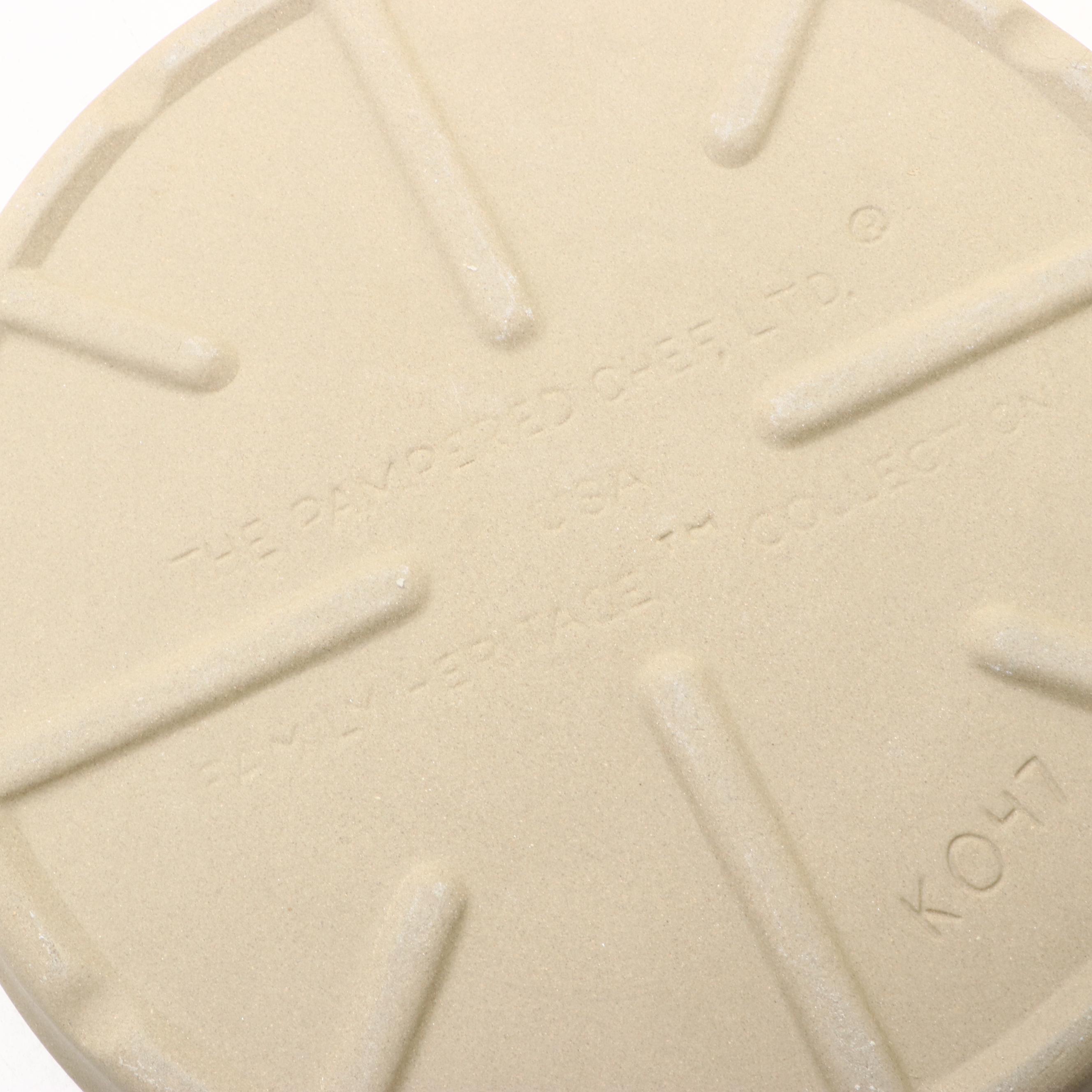 Longaberger and The Pampered Chef Stoneware Cookie Molds and Baking Dishes