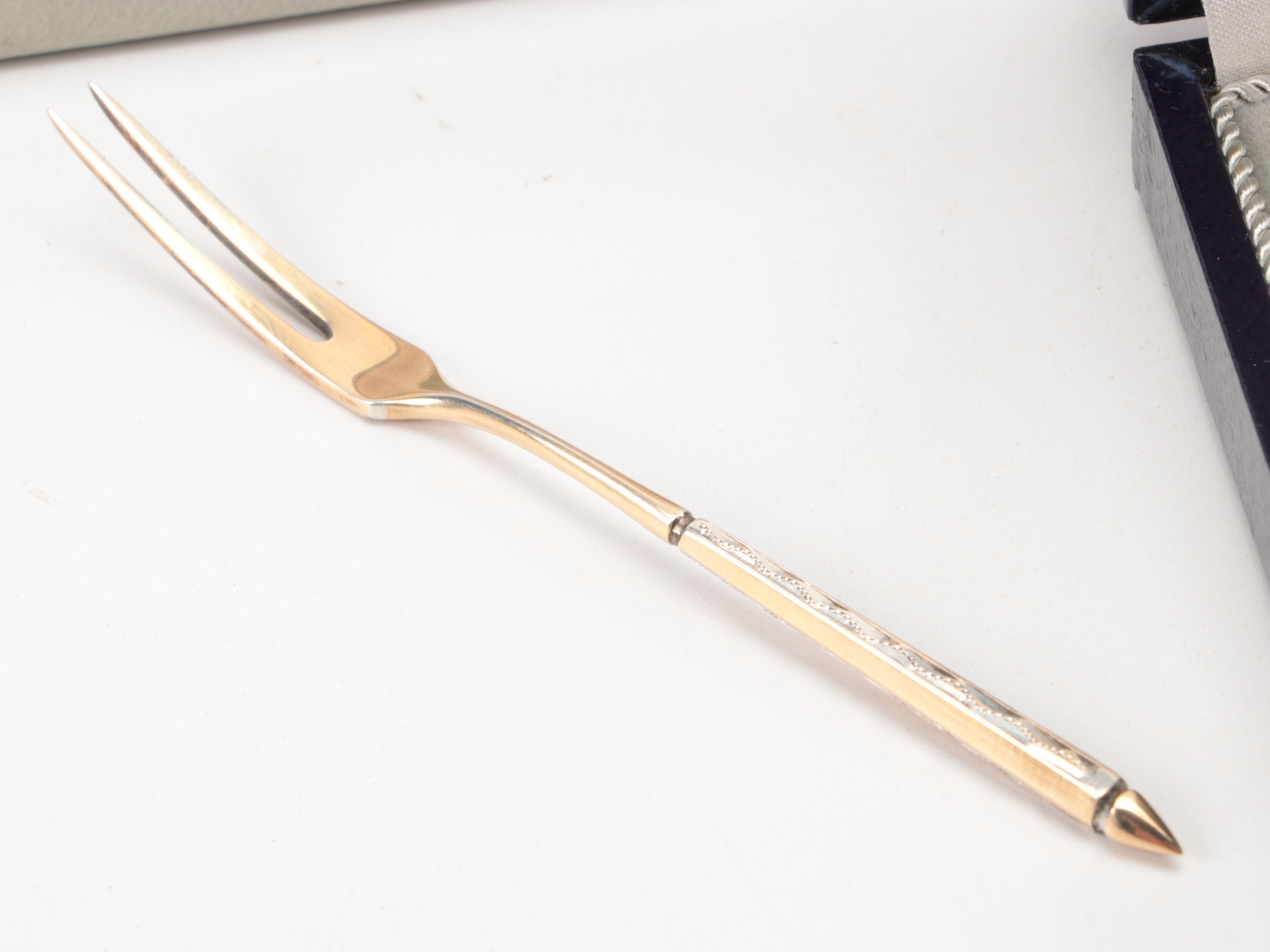 W & S Sorensen Sterling Demitasse Spoons with Danish Sterling and Enamel Dishes