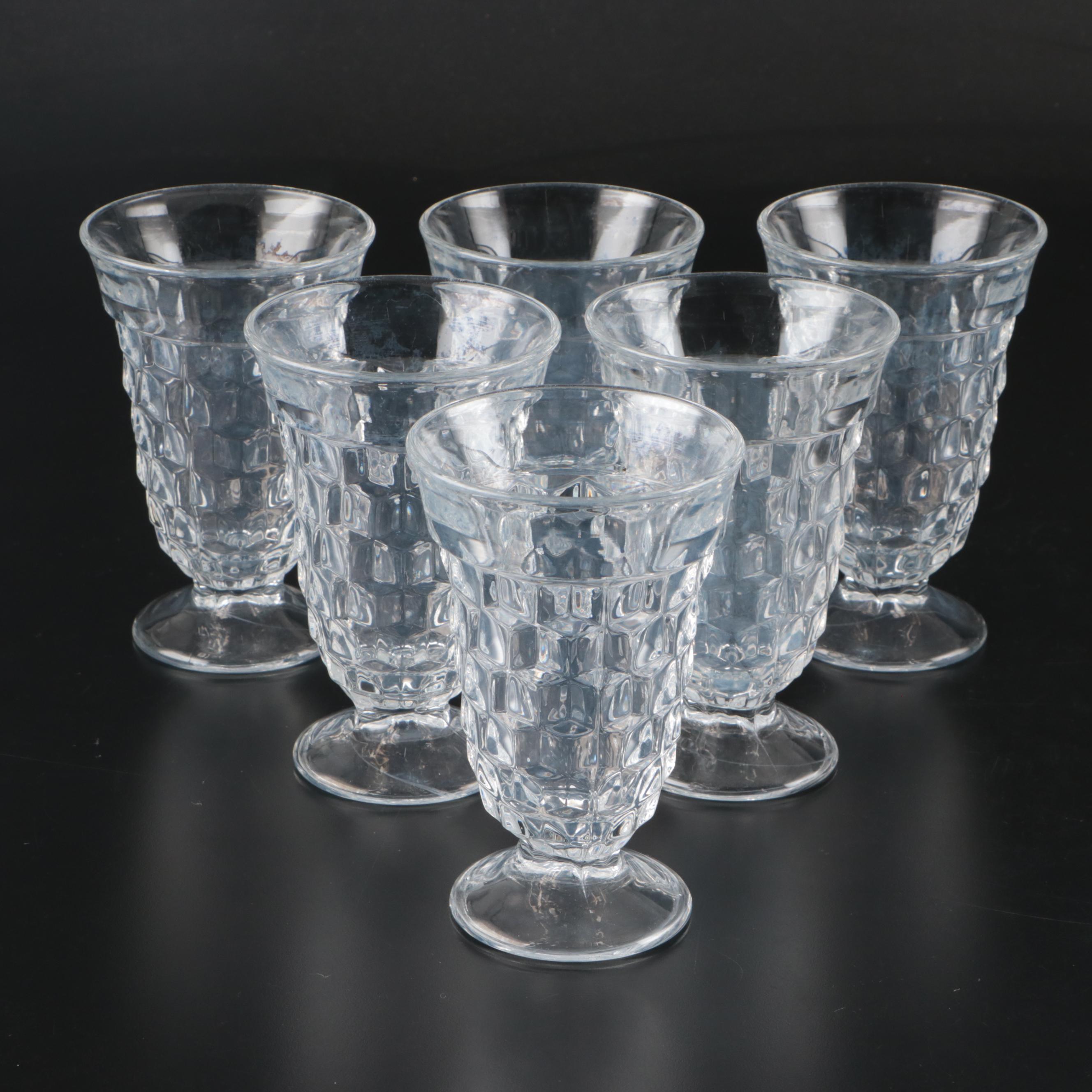 Fostoria "American" Clear Glass Drinkware
