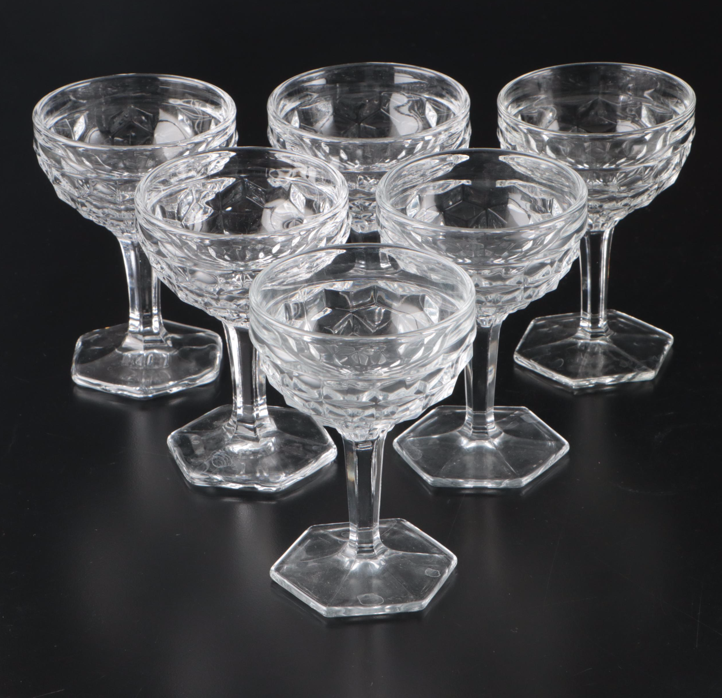Fostoria "American" Clear Glass Drinkware