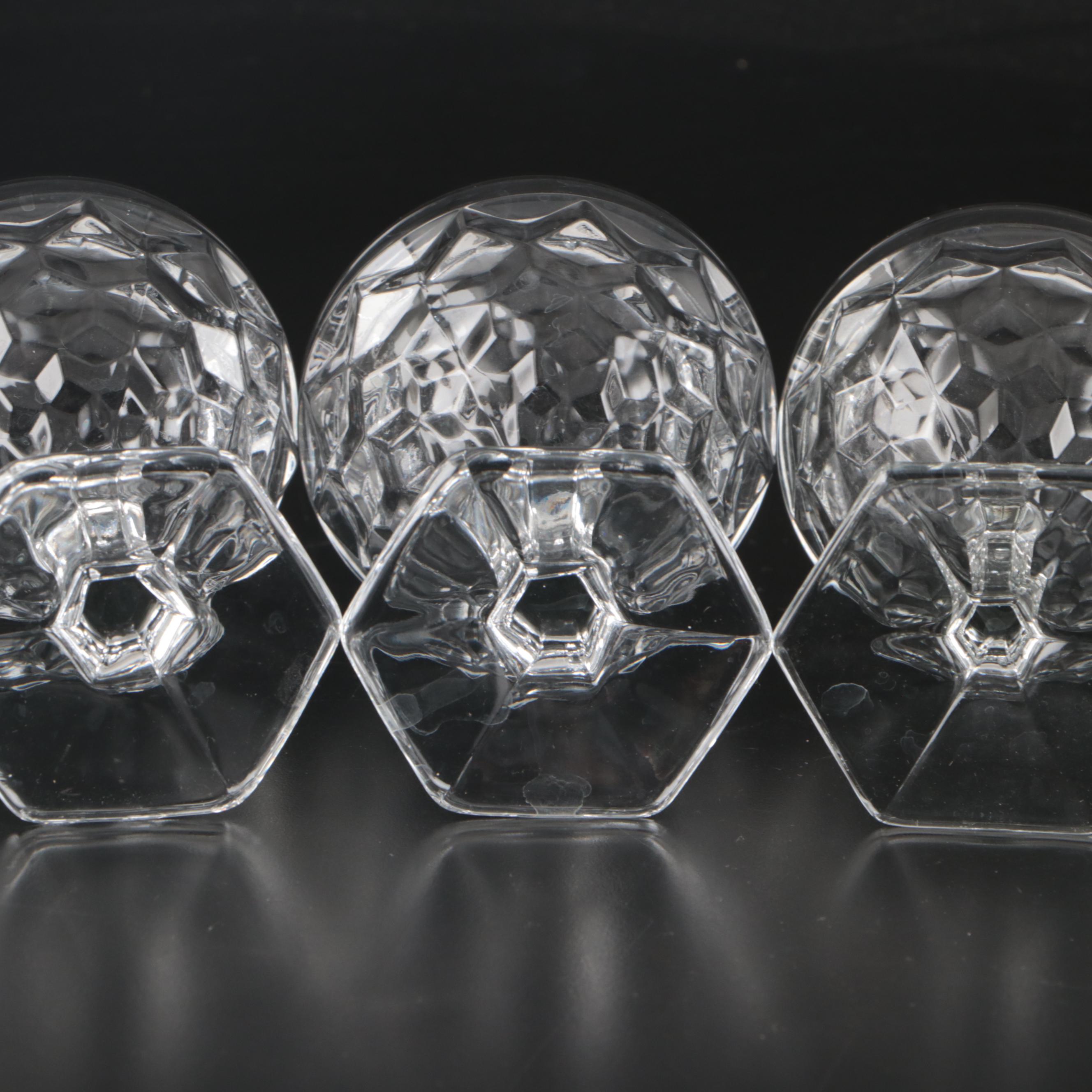 Fostoria "American" Clear Glass Drinkware