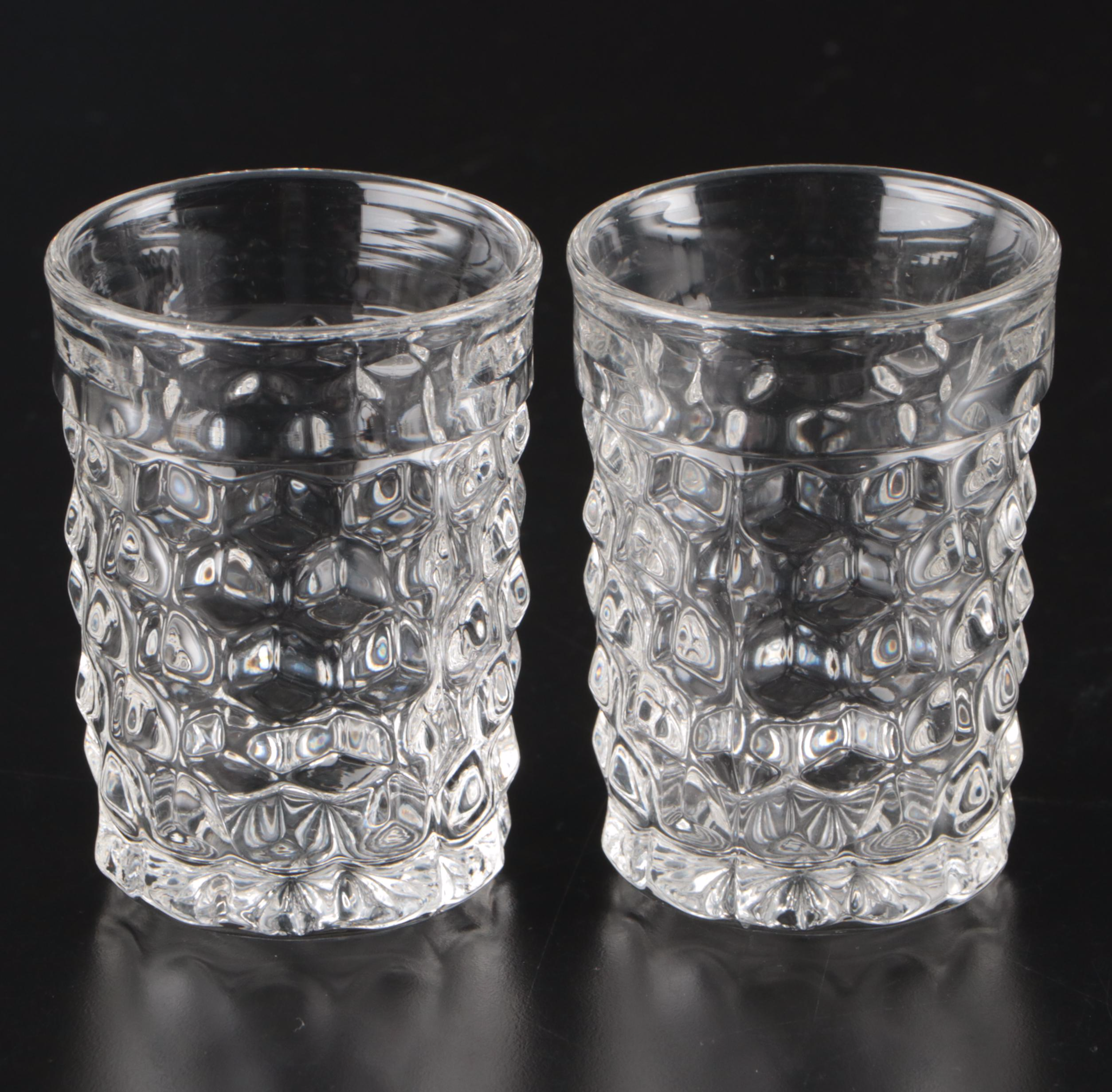 Fostoria "American" Clear Glass Drinkware